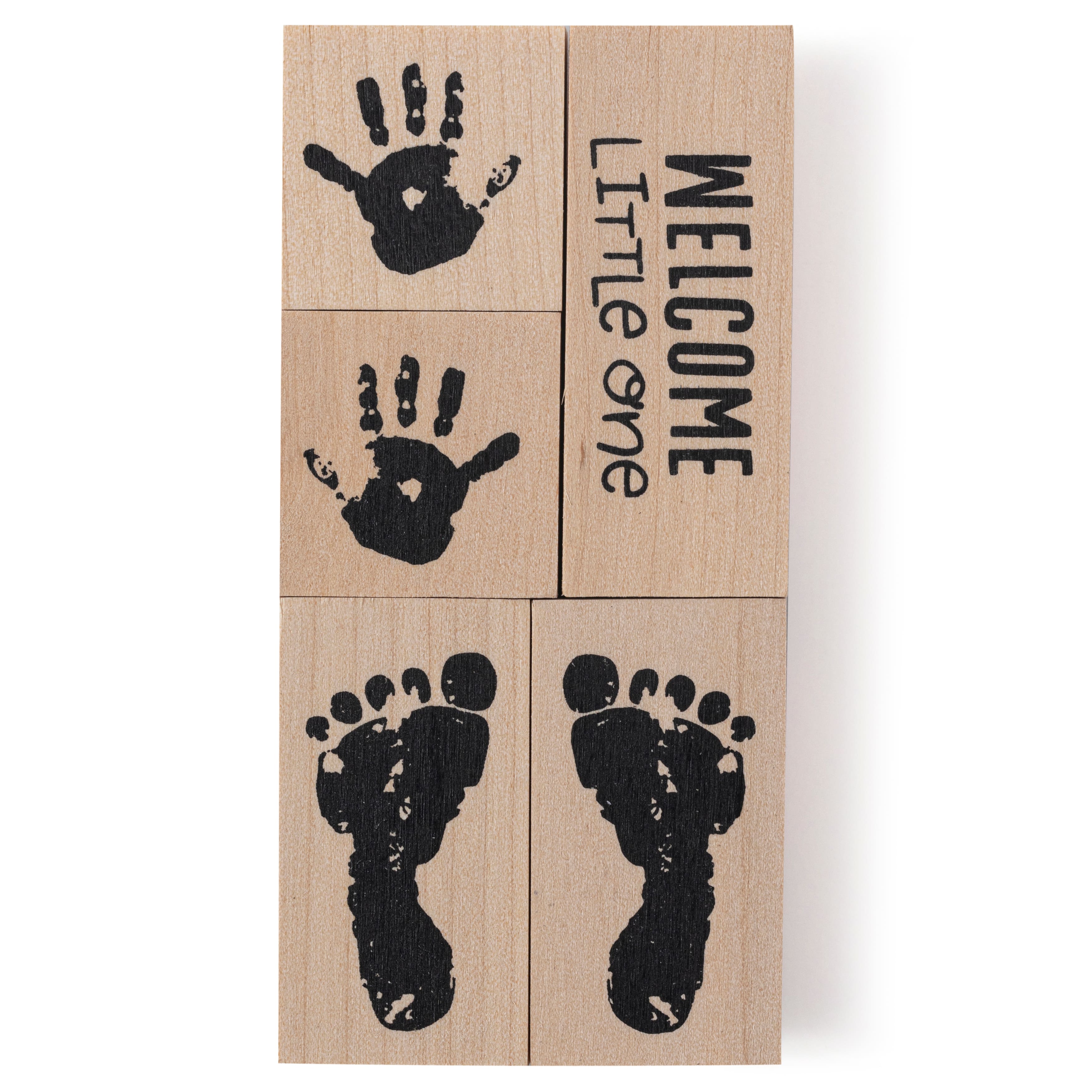 Baby Prints Wood Stamp Set by Recollections&#x2122;