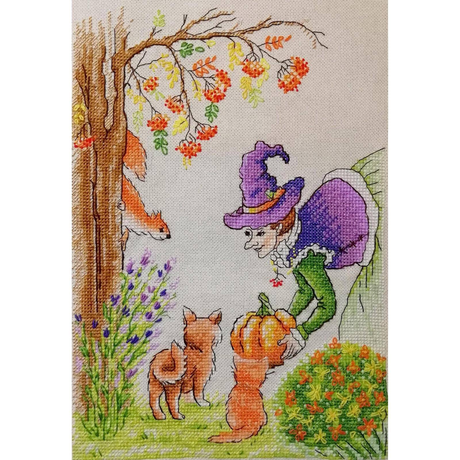 Neocraft Autumn Gifts Cross Stitch Kit