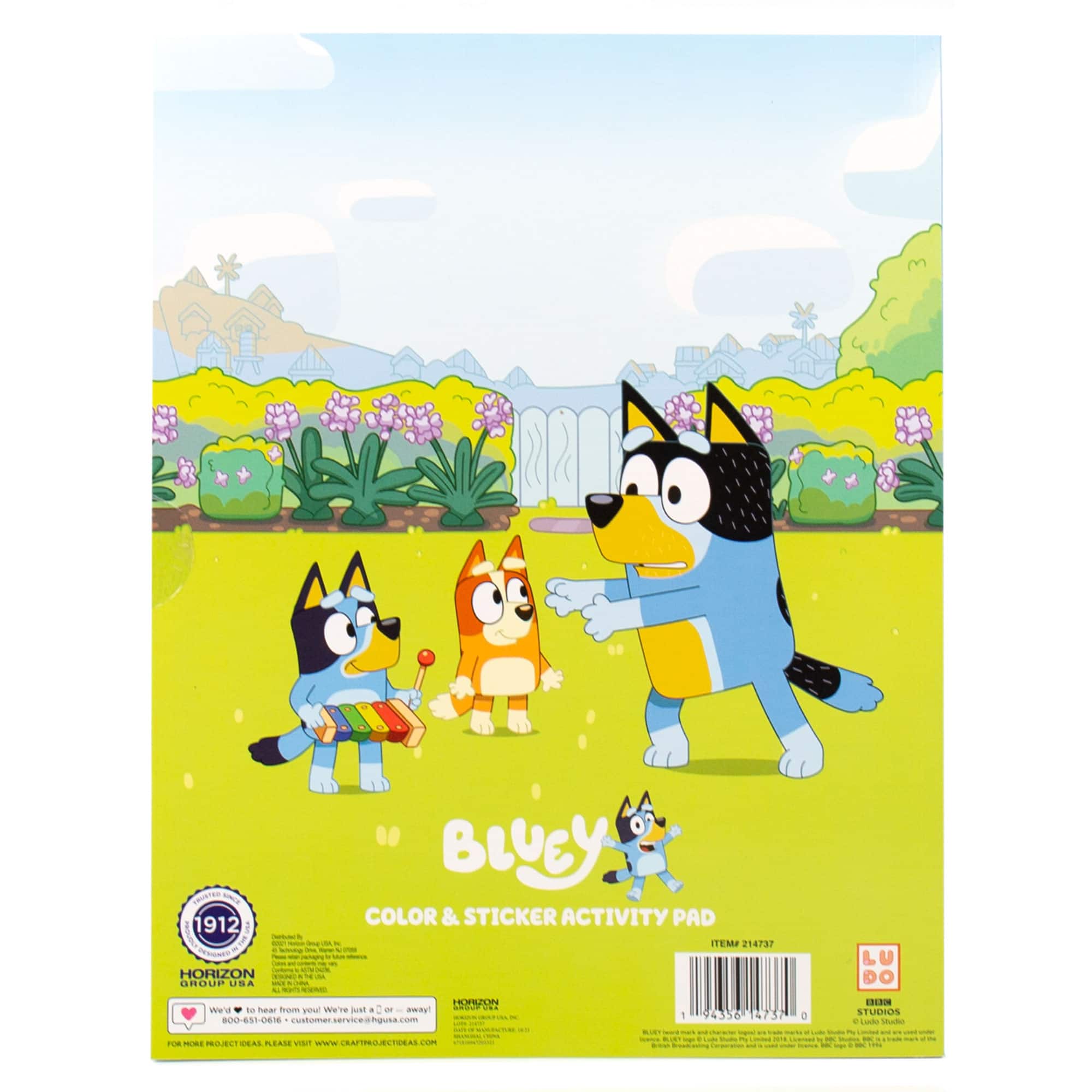 Horizon Bluey Coloring &#x26; Activity Book