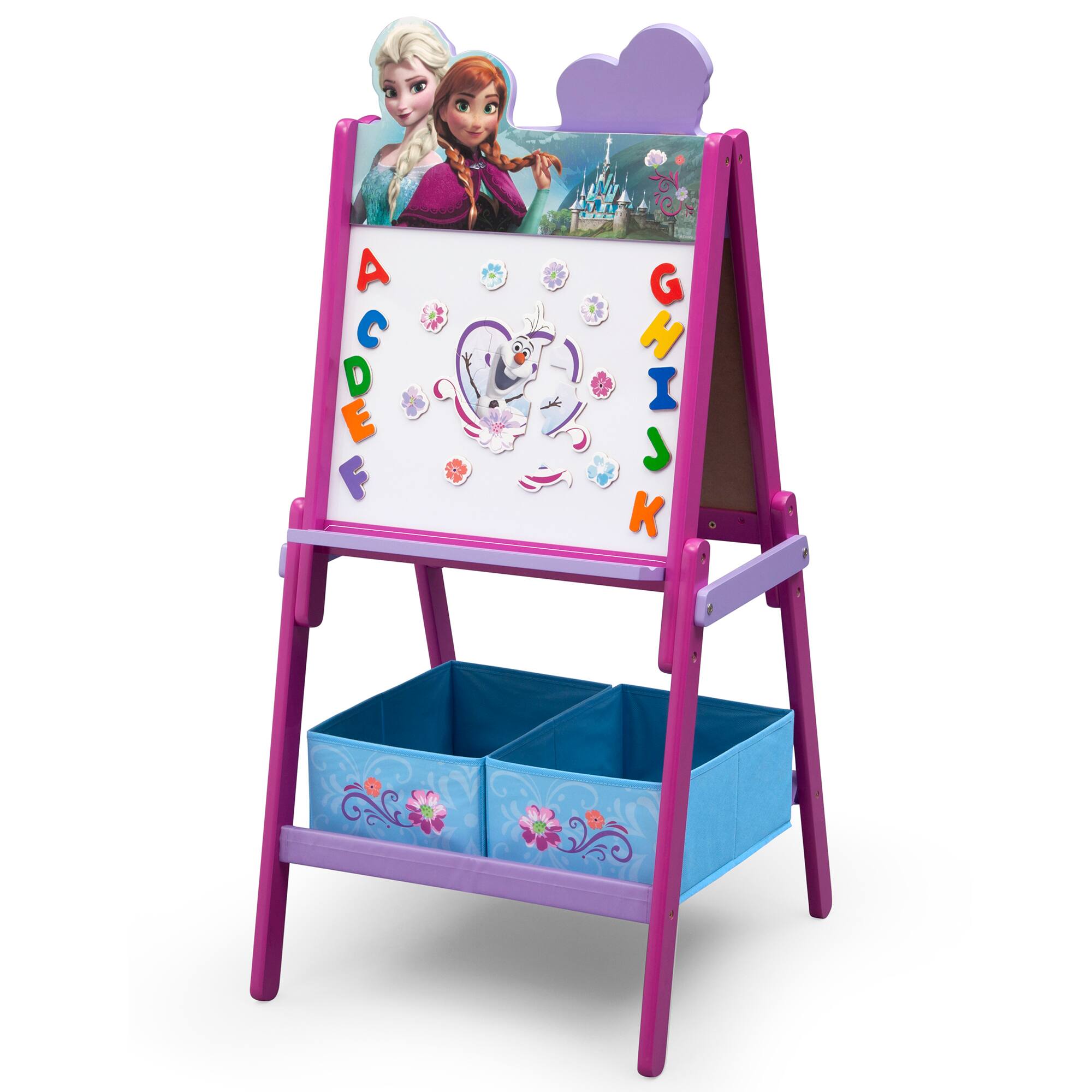 Disney® Frozen II Wooden Double Sided Easel with Storage