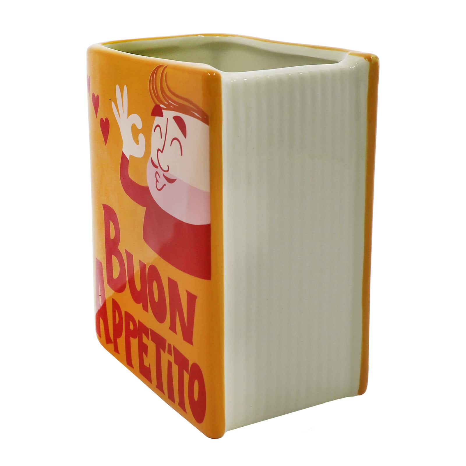 6&#x22; Buon Appetito Ceramic Utensil Holder by Ashland&#xAE;