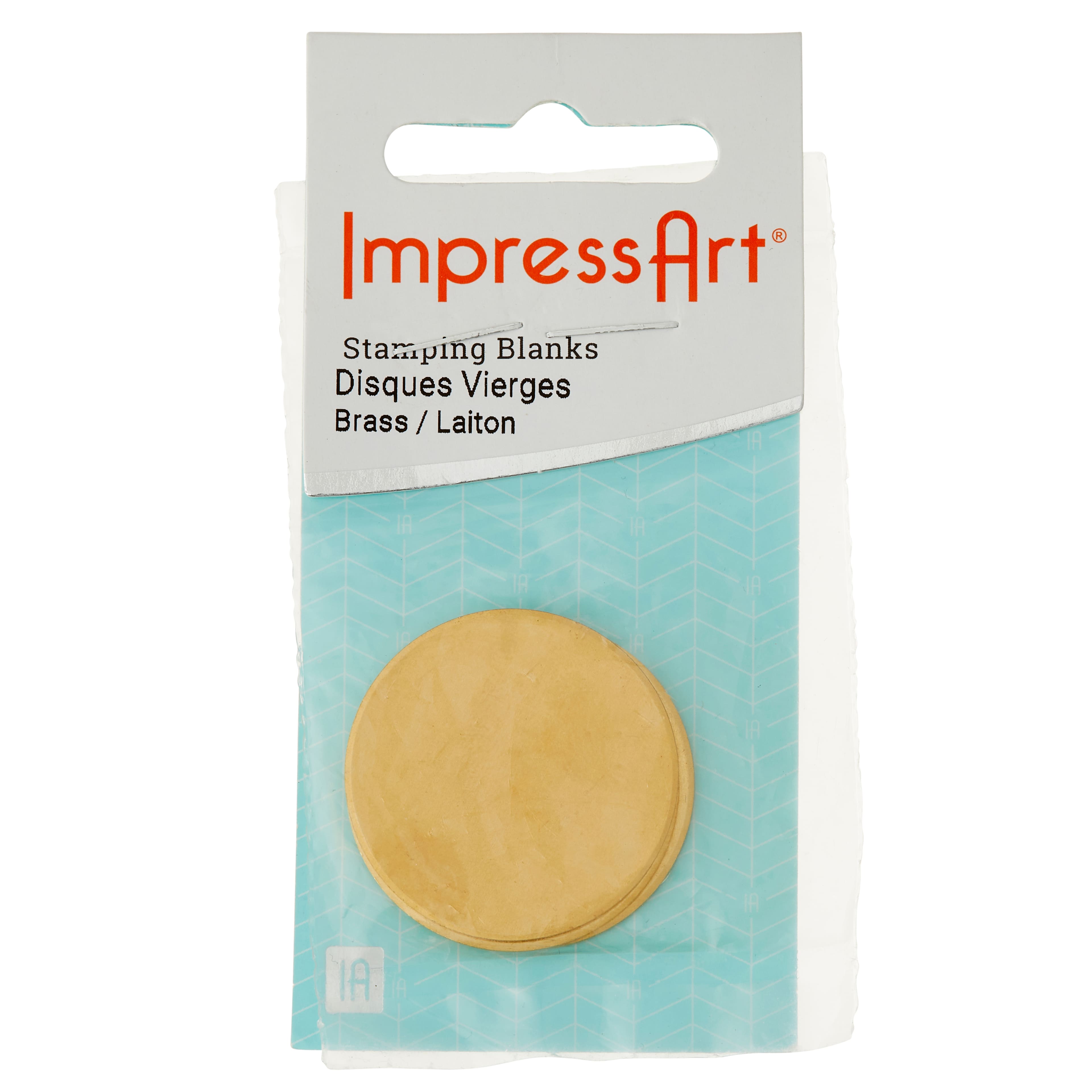 ImpressArt&#xAE; Brass Circle Premium Stamping Blanks&#x2122;, 1.25&#x22;