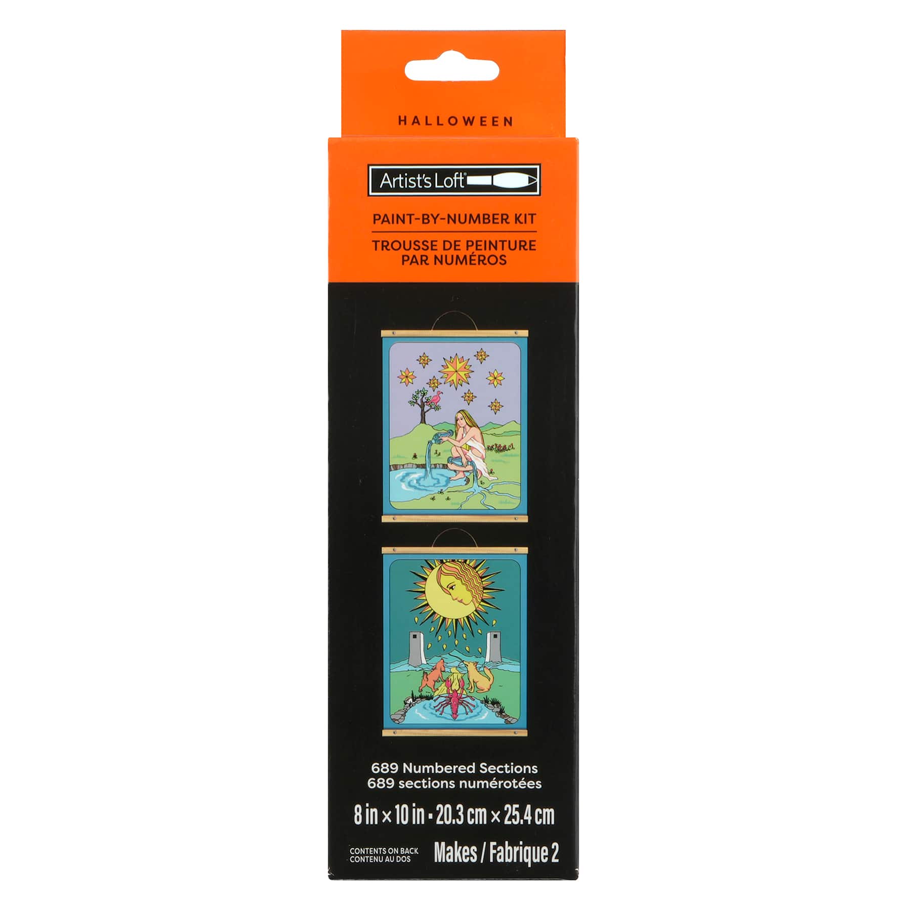 8" x 10" Star & Moon Tarot Paint-by-Number Kit by Artist's Loft®