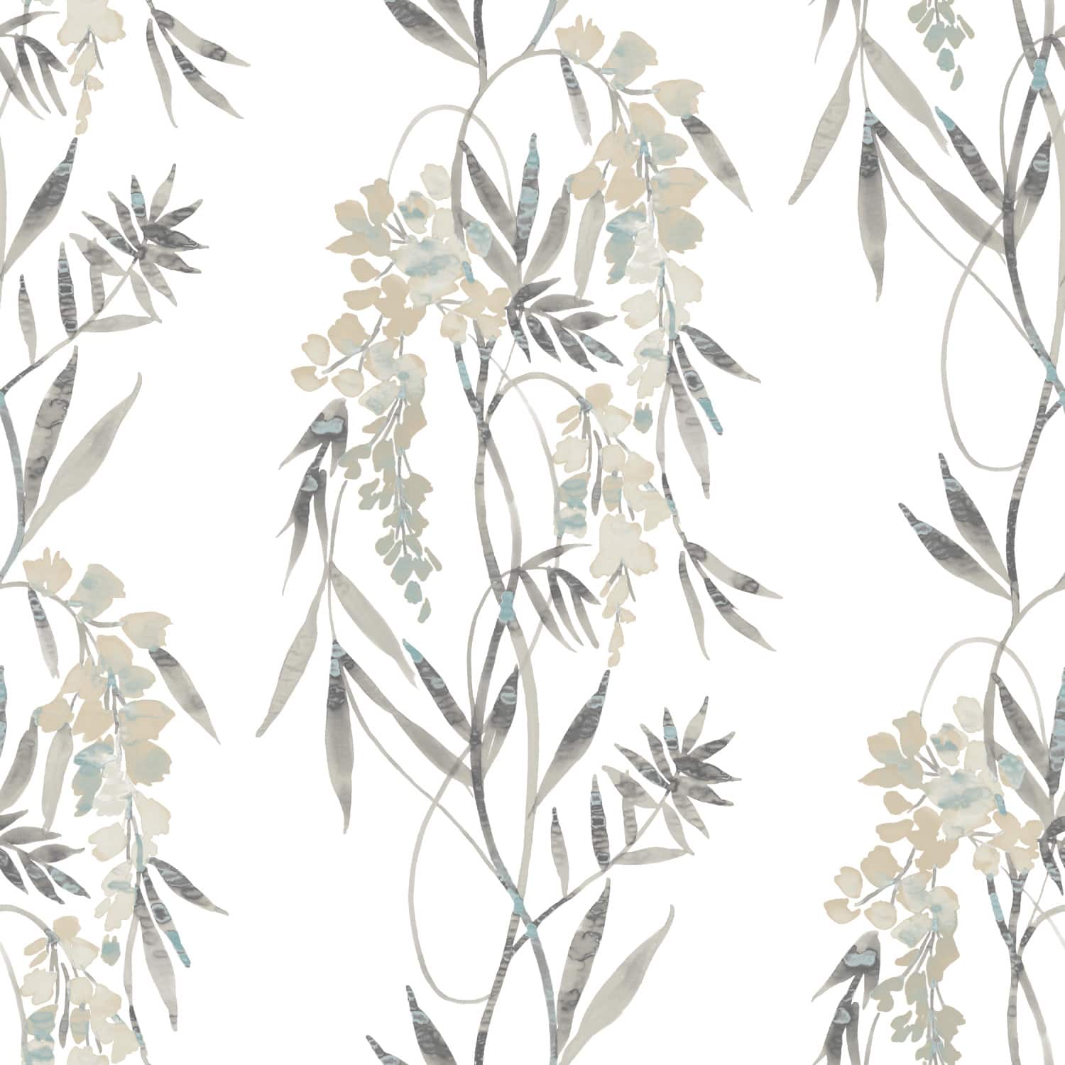 RoomMates Nouveaux Wisteria Peel & Stick Wallpaper