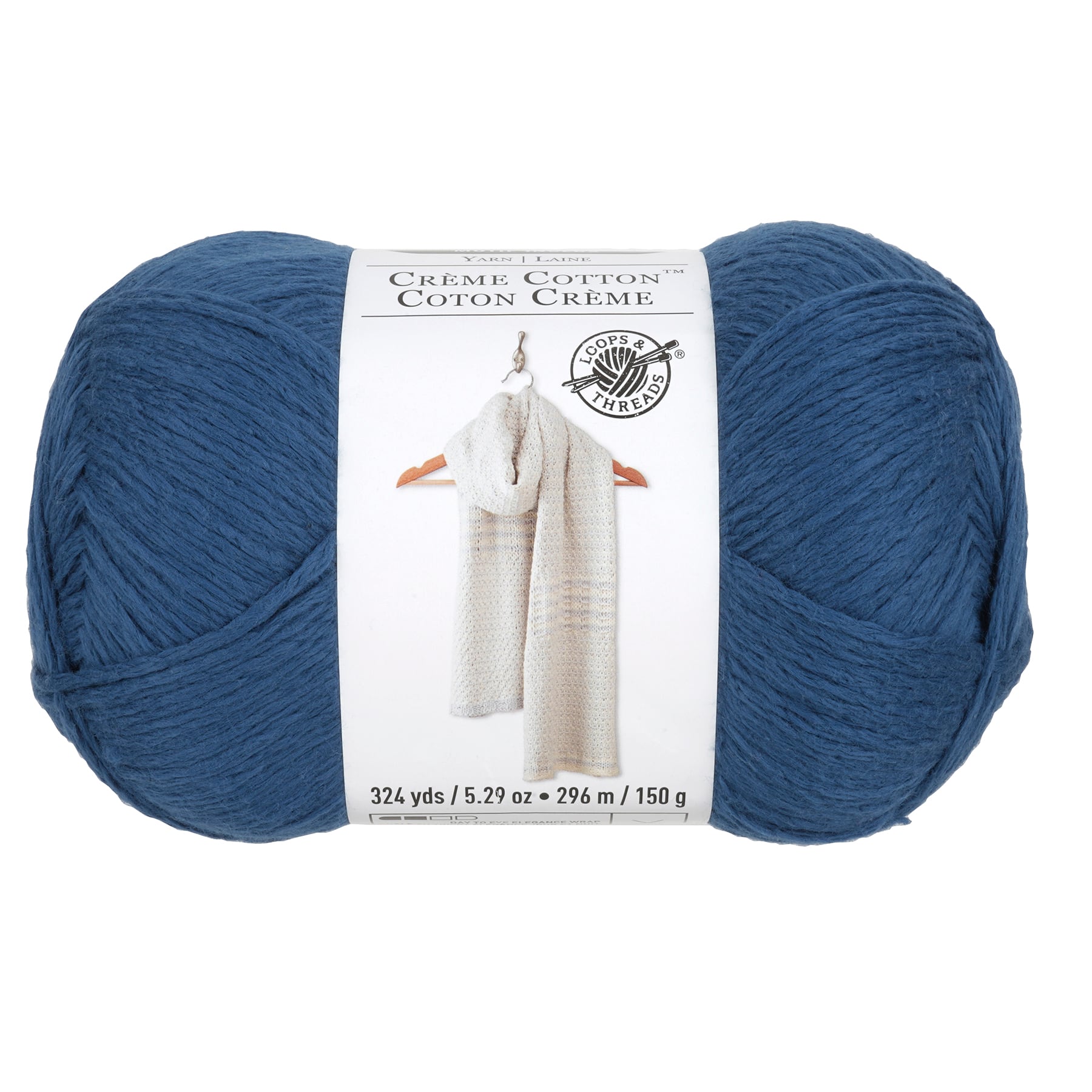 Crème Cotton™ Yarn by Loops & Threads™