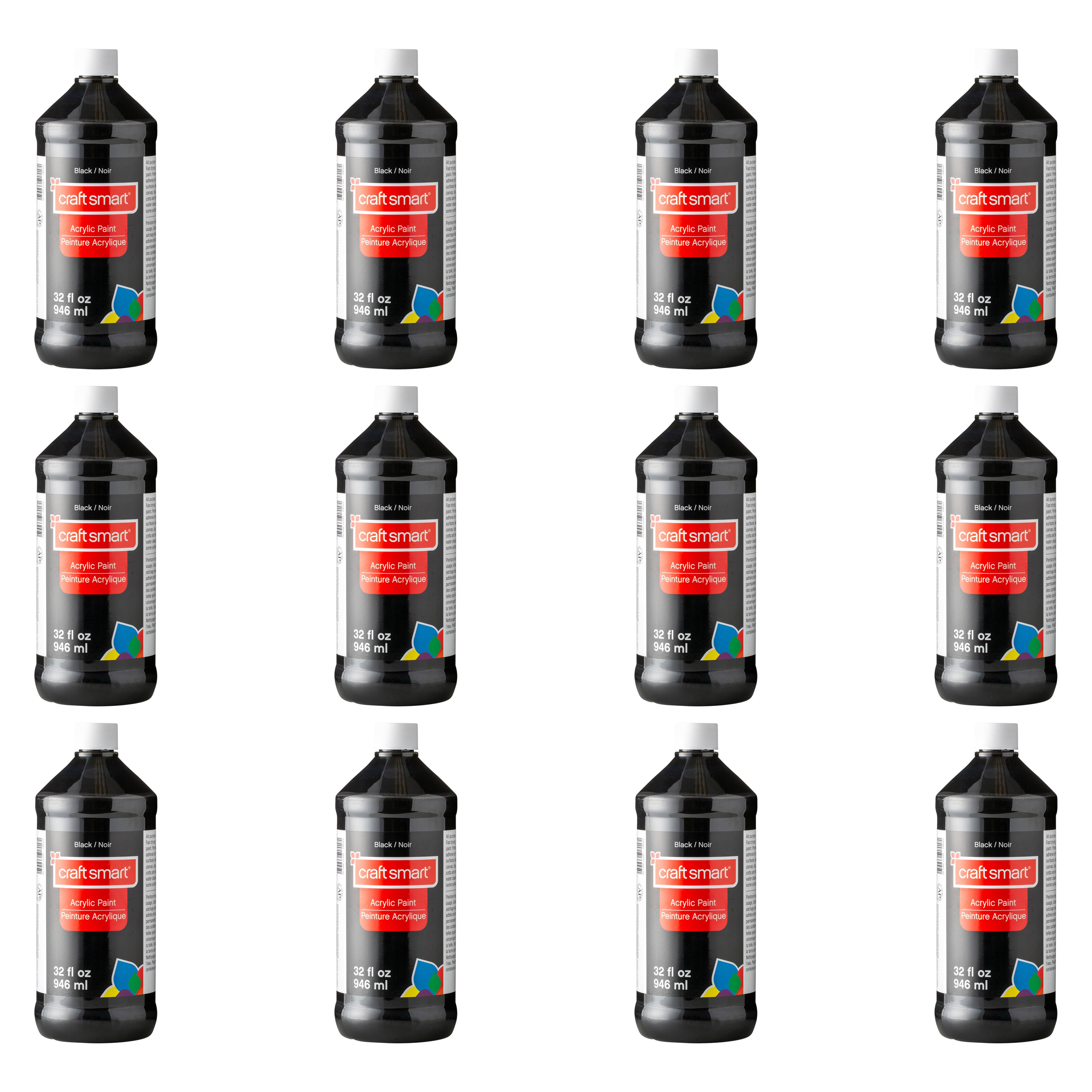12 Pack: 32oz. Acrylic Paint by Craft Smart&#xAE;