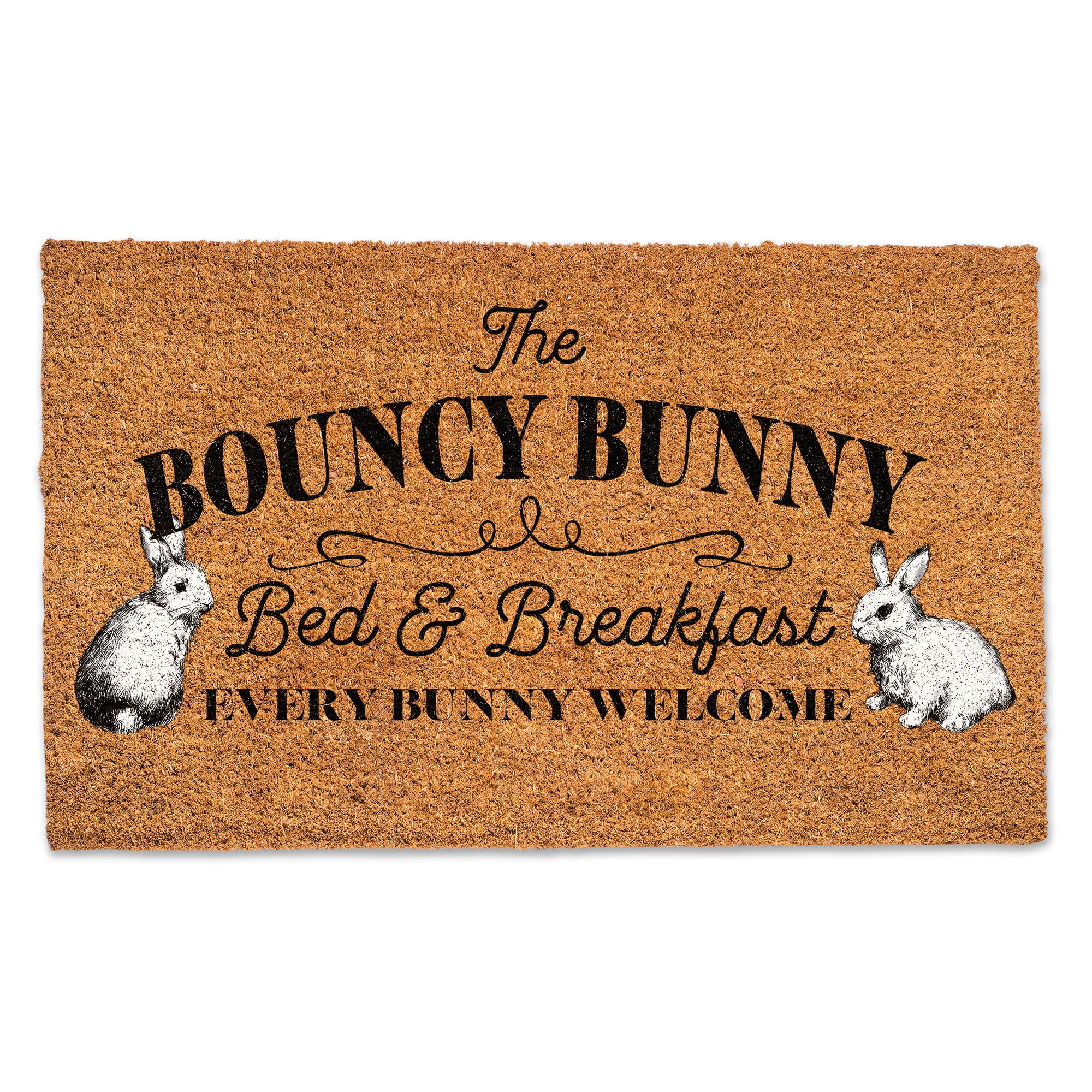 The Bouncy Bunny Bed & Breakfast Doormat