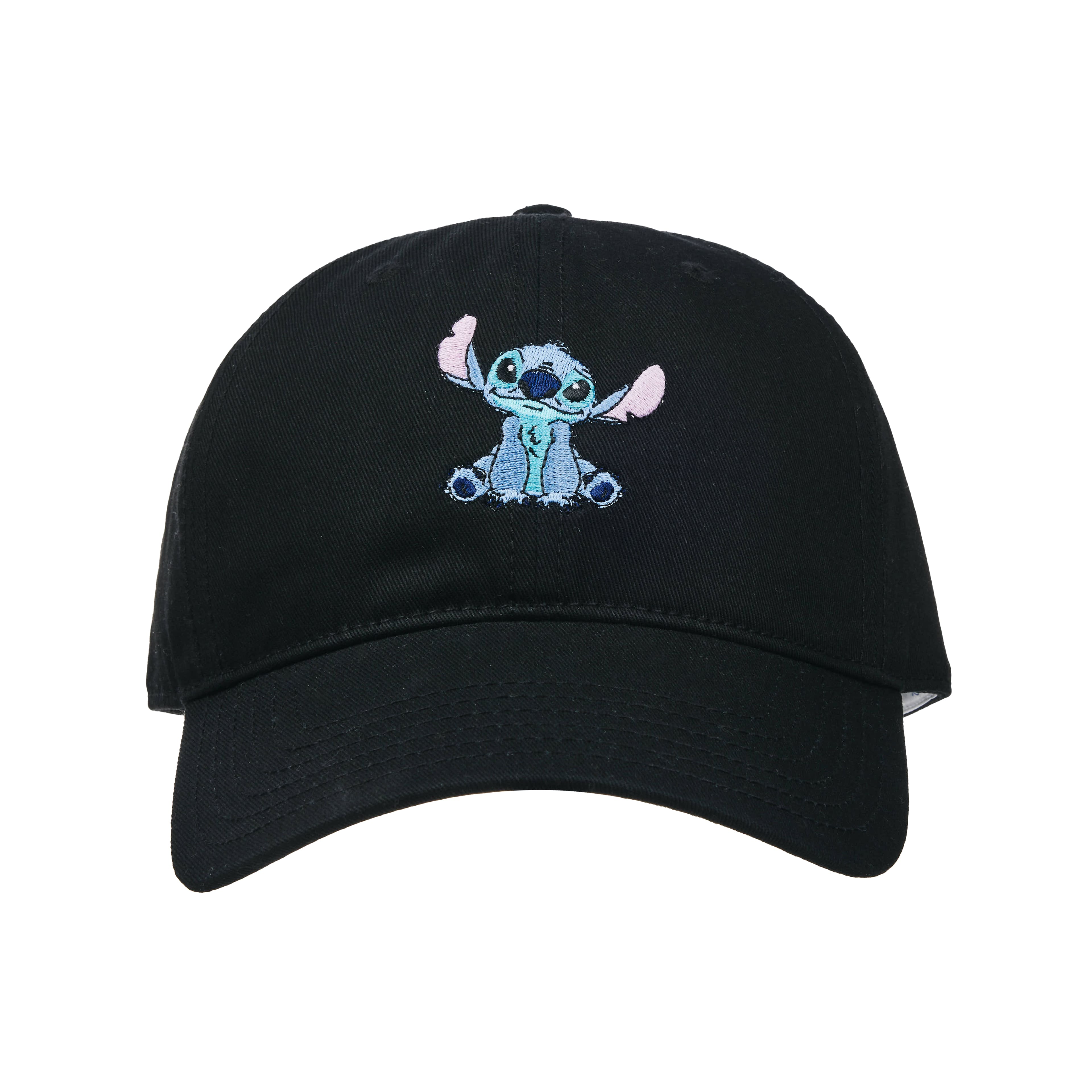 Black Stitch Adult Cap
