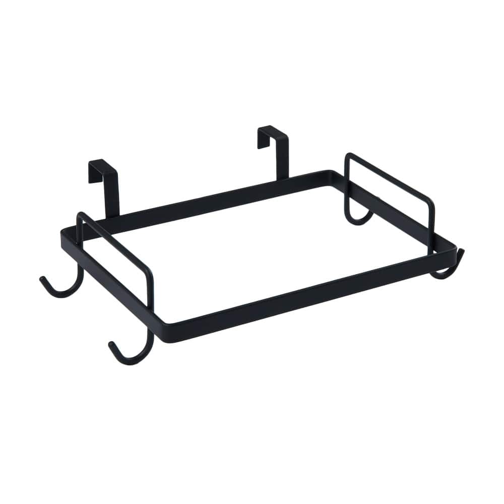 Household Essentials Metal Over the Door Trash Bag Holder