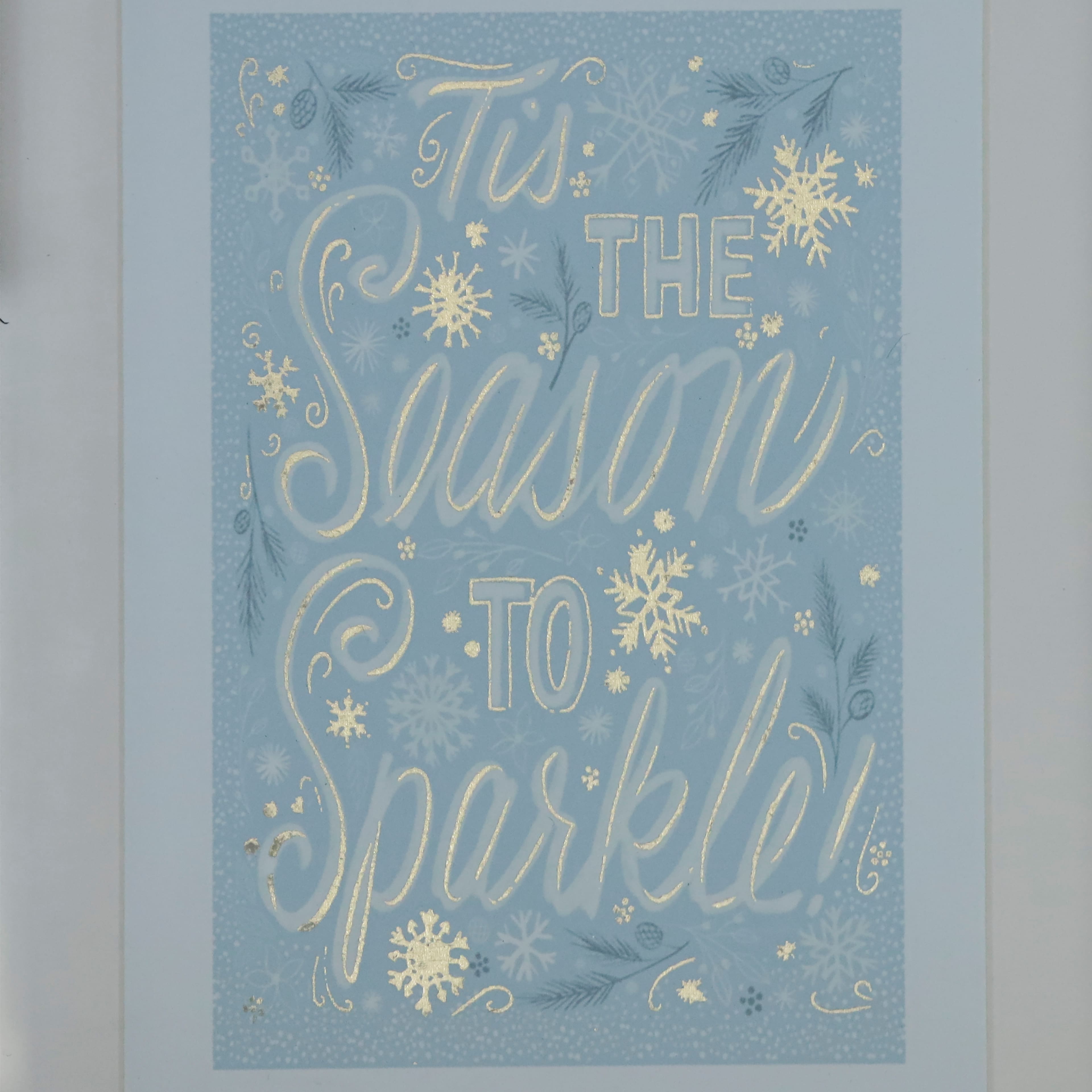 8&#x22; x 10&#x22; Season to Sparkle Framed Wall D&#xE9;cor by Ashland&#xAE;