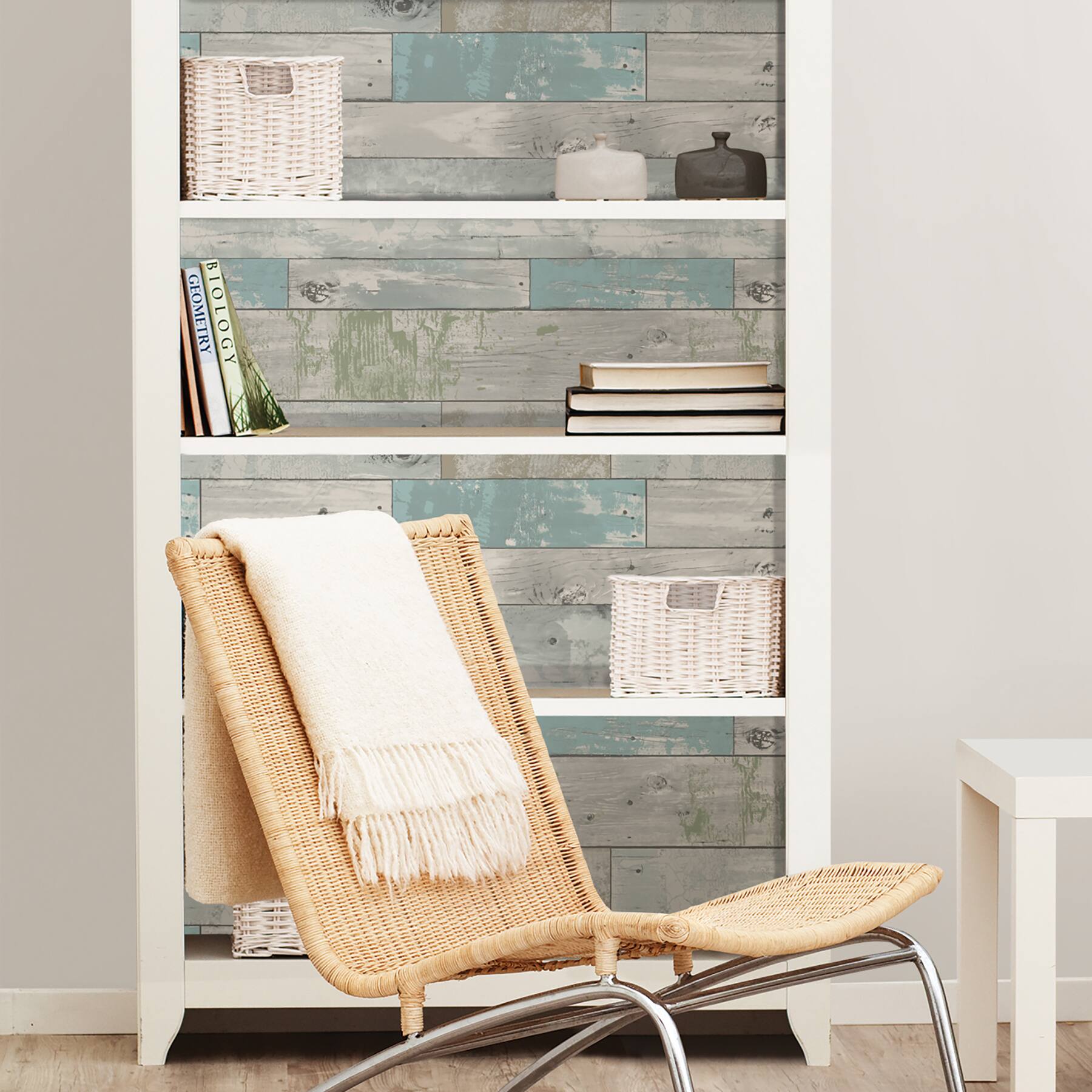 NuWallpaper Beachwood Peel & Stick Wallpaper