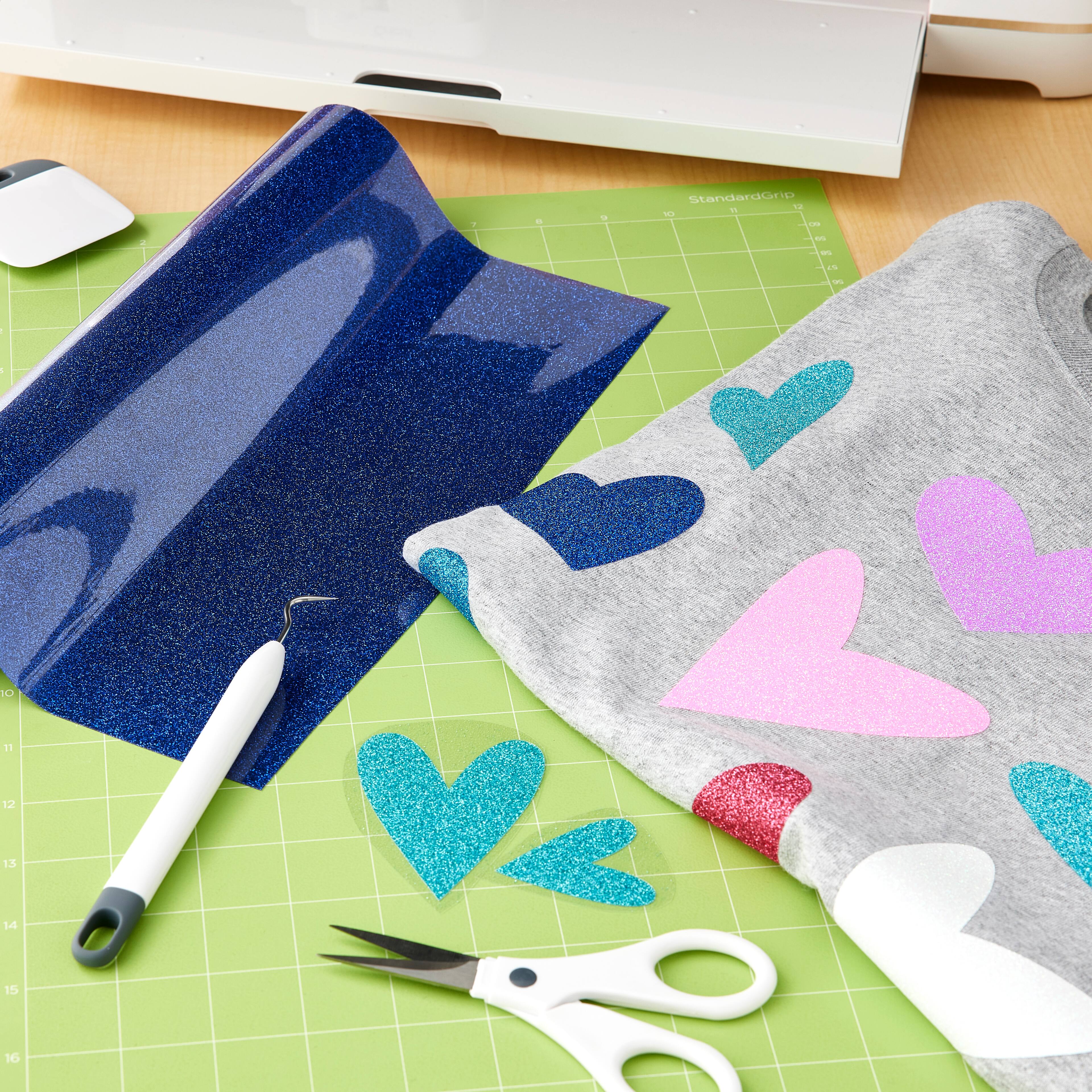 8 Pack: Siser® Glitter Heat Transfer Vinyl