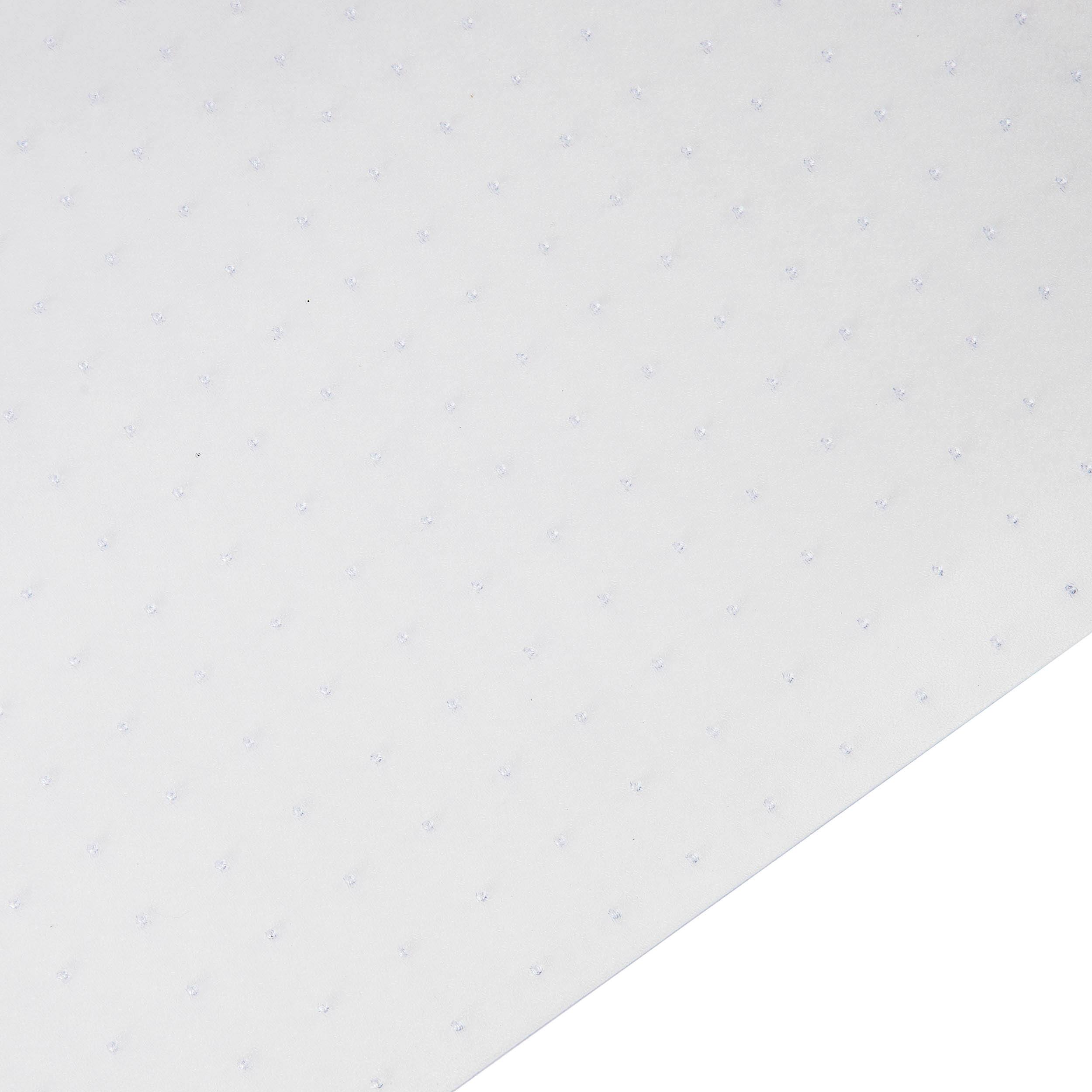 Mind Reader 47.5" Clear Rolling Chair Carpet Protection Mat