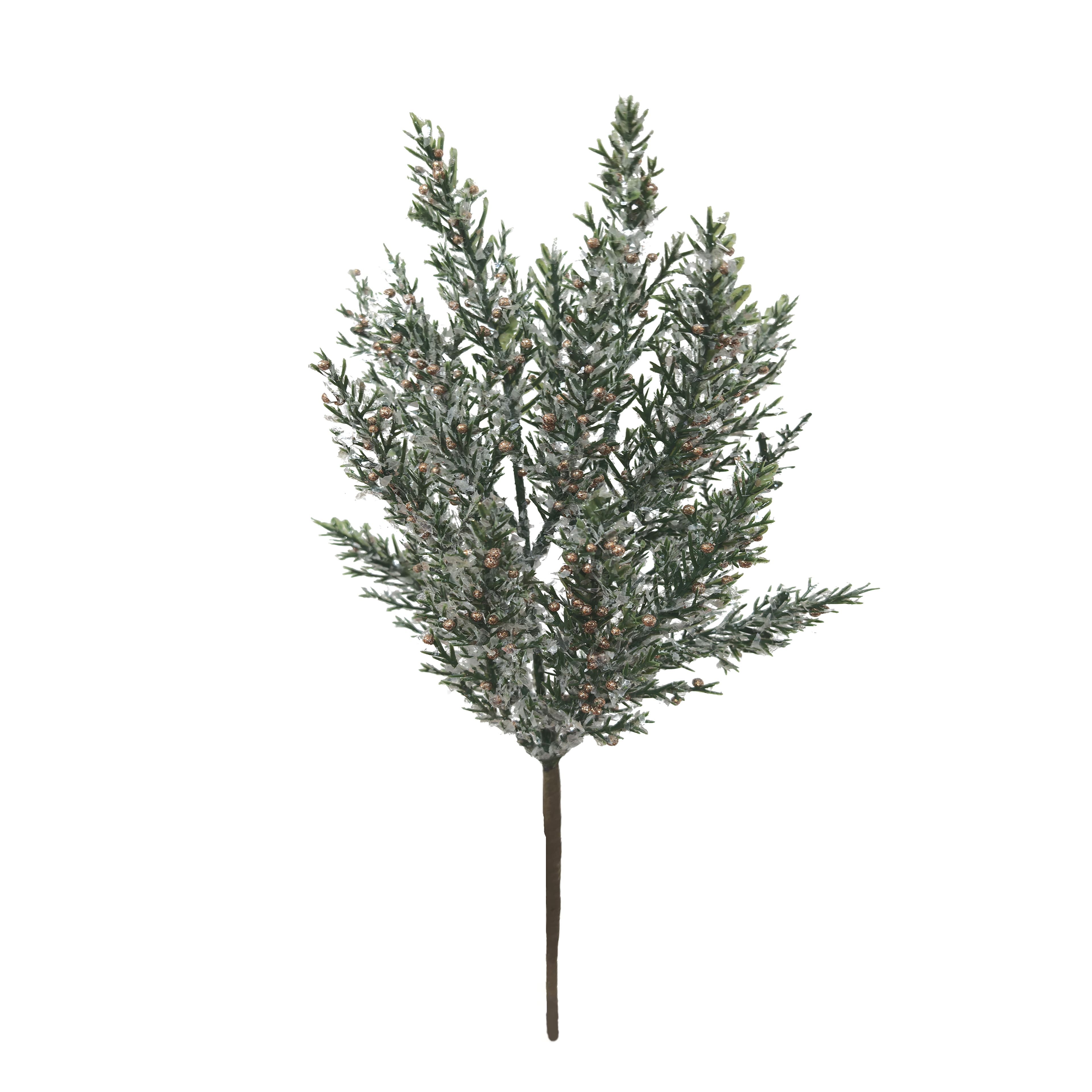 13.5&#x22; Icy Gold Berry &#x26; Pine Needle Pick by Ashland&#xAE;