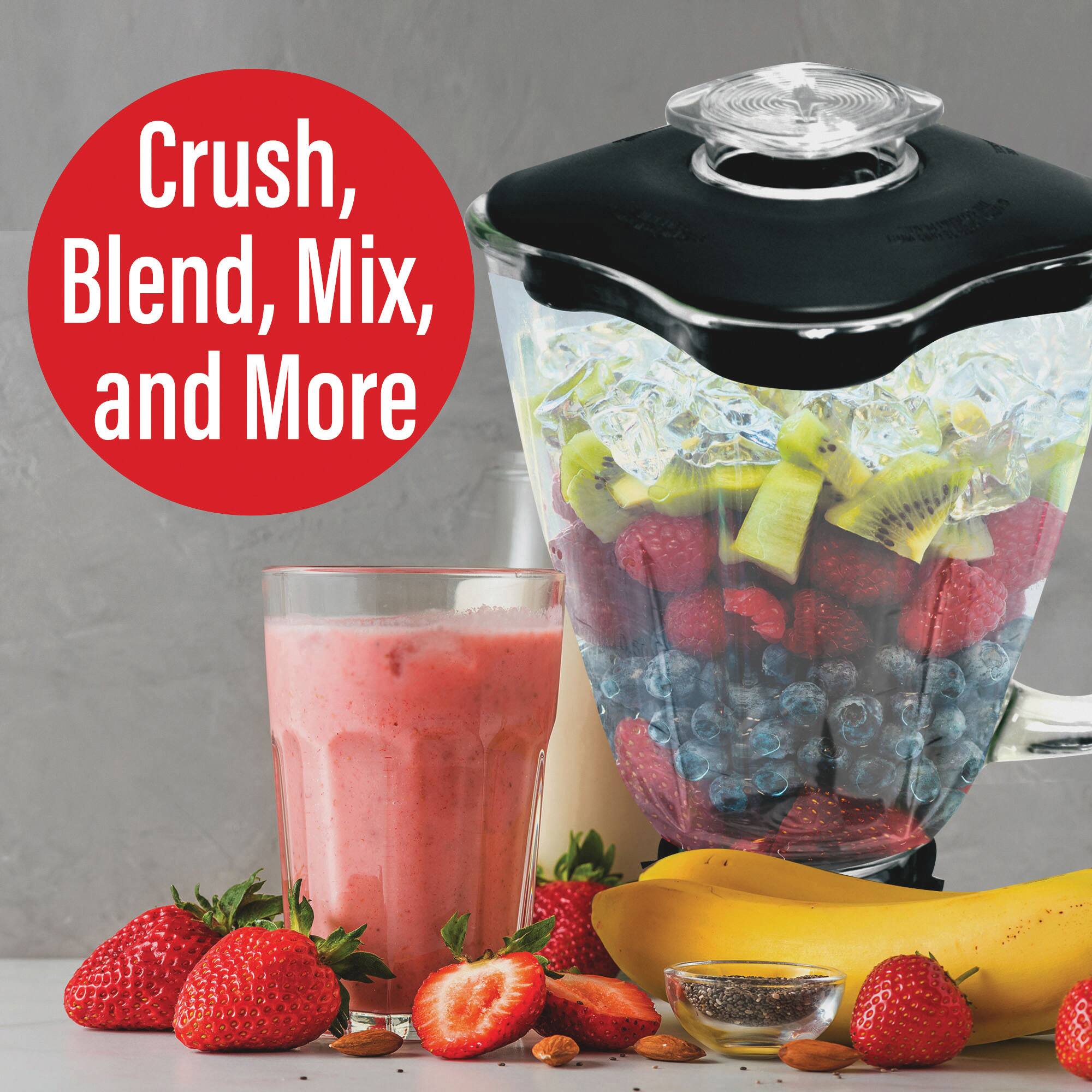 Brentwood 60oz. 6-Piece Oster P-OST723 Blender Glass Jar Replacement Set