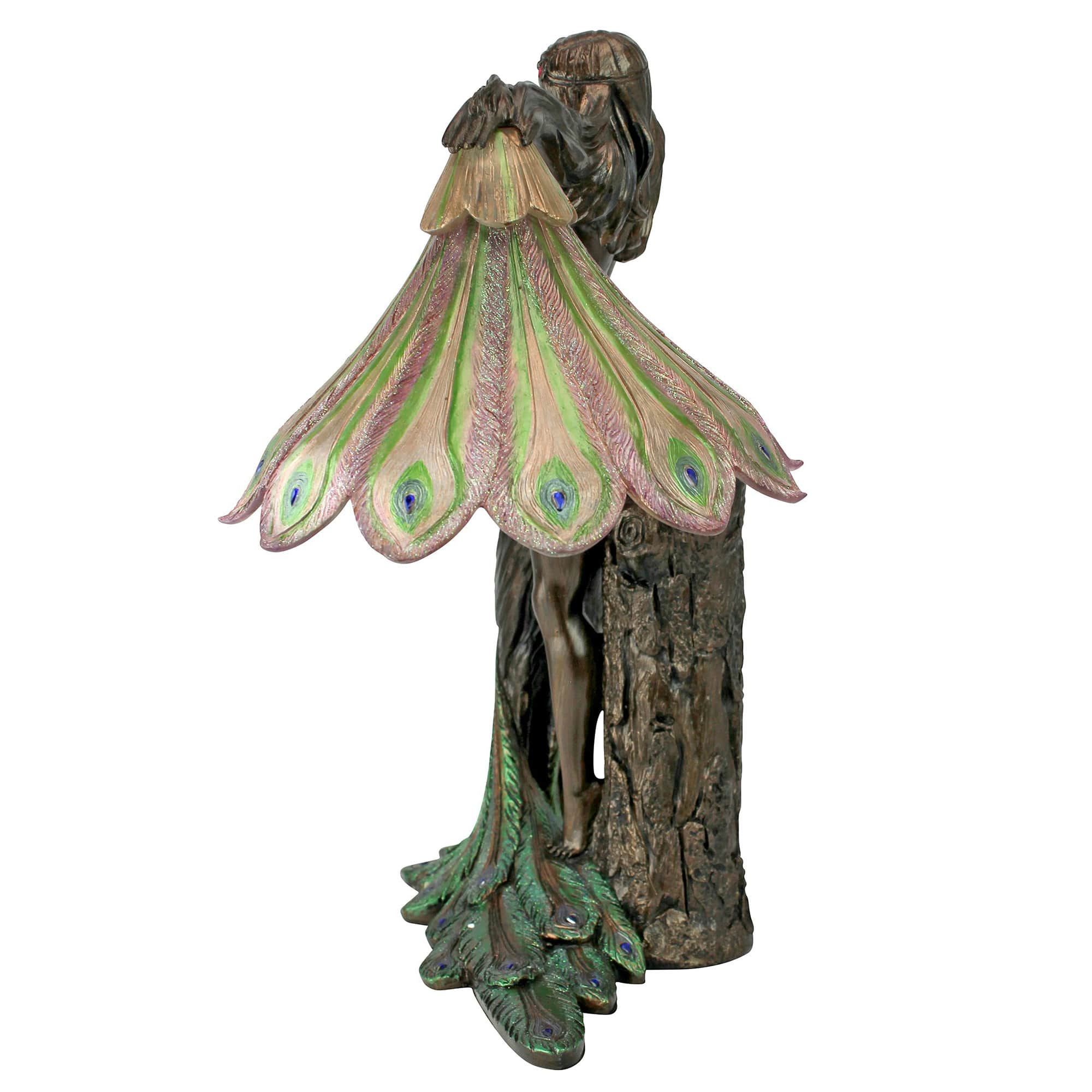 The Peacock Goddess Illuminated Sculpture