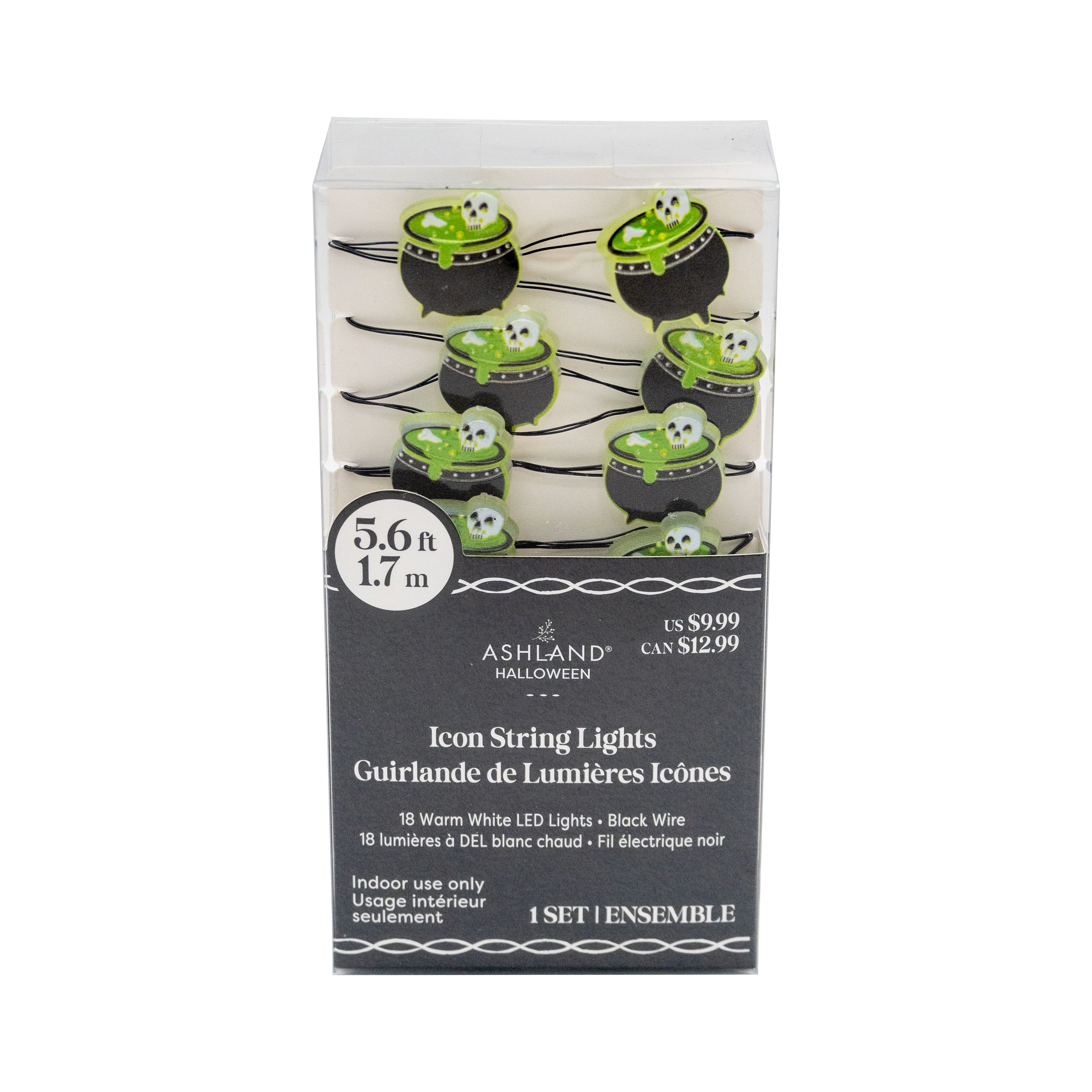 18ct. Boiling Cauldron Icon LED String Lights by Ashland&#xAE;
