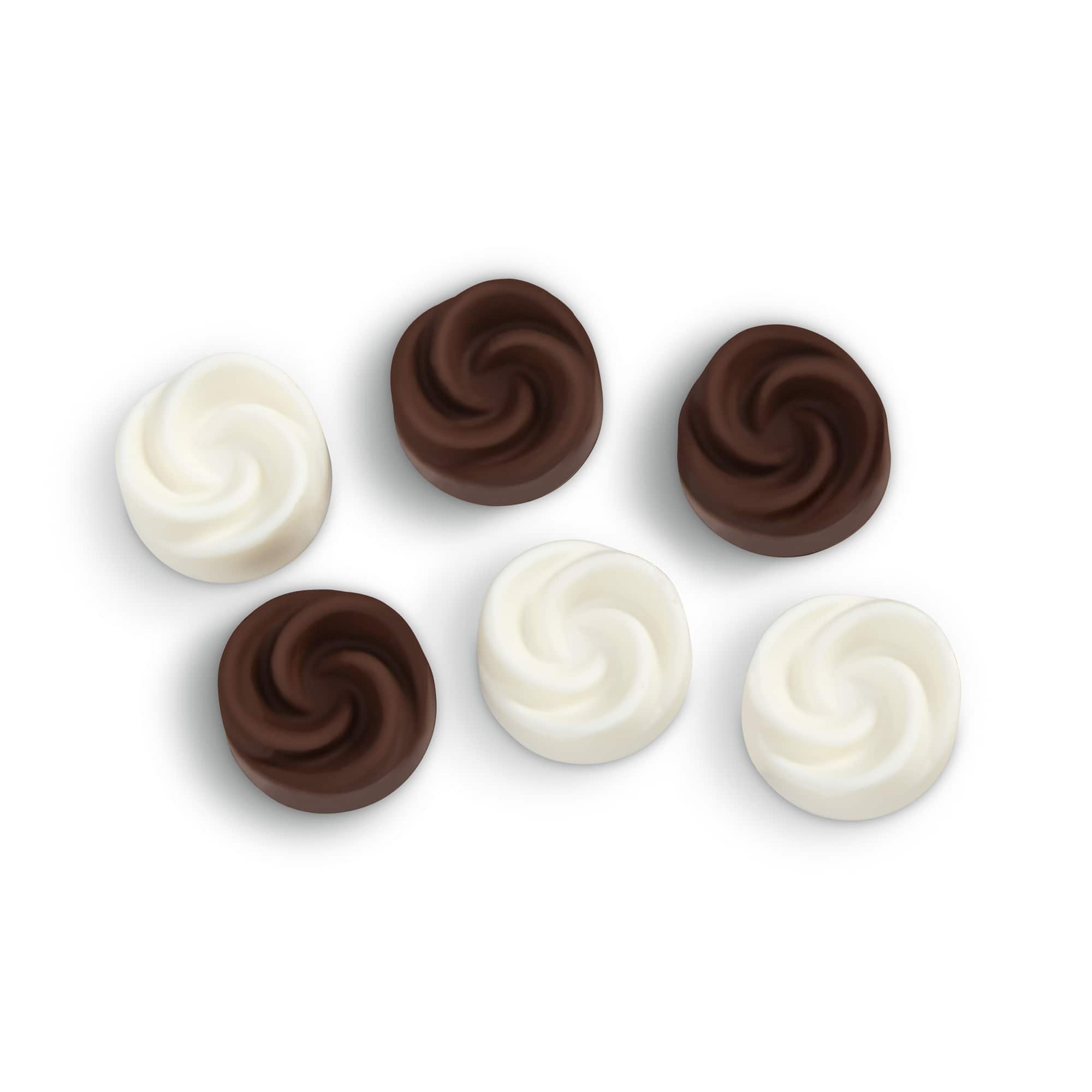 6 Pack: Round Swirl Silicone Candy Mold by Celebrate It&#x2122;
