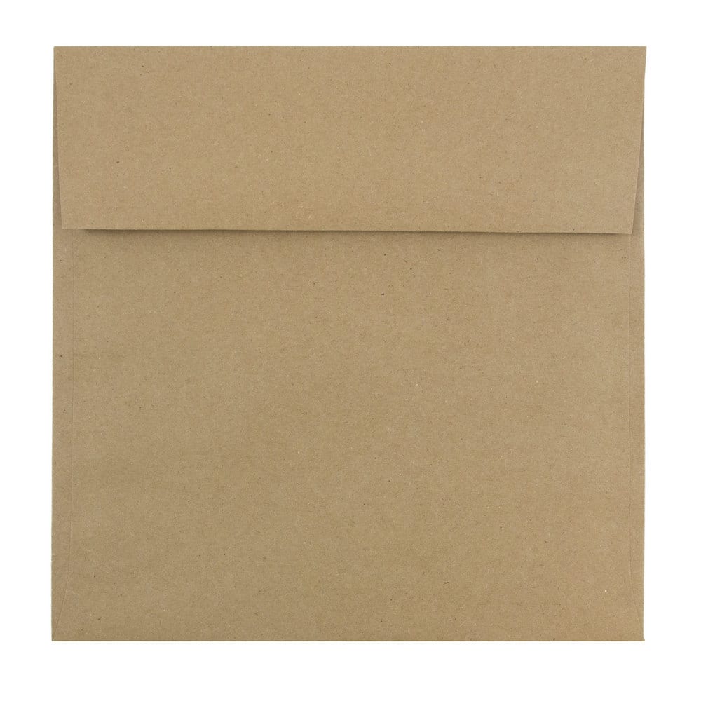 JAM Paper 8.5" x 8.5" Square Premium Invitation Envelopes, 25ct.