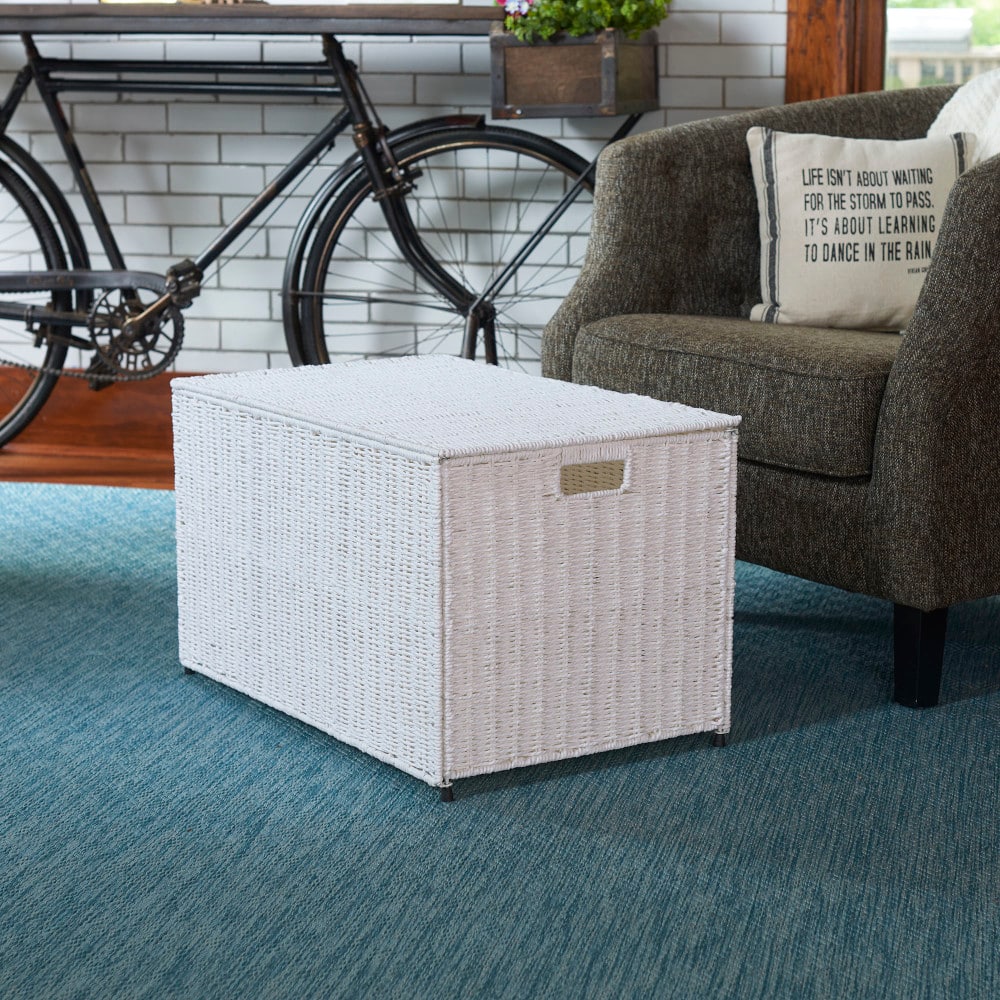Household Essentials Large Woven Chest