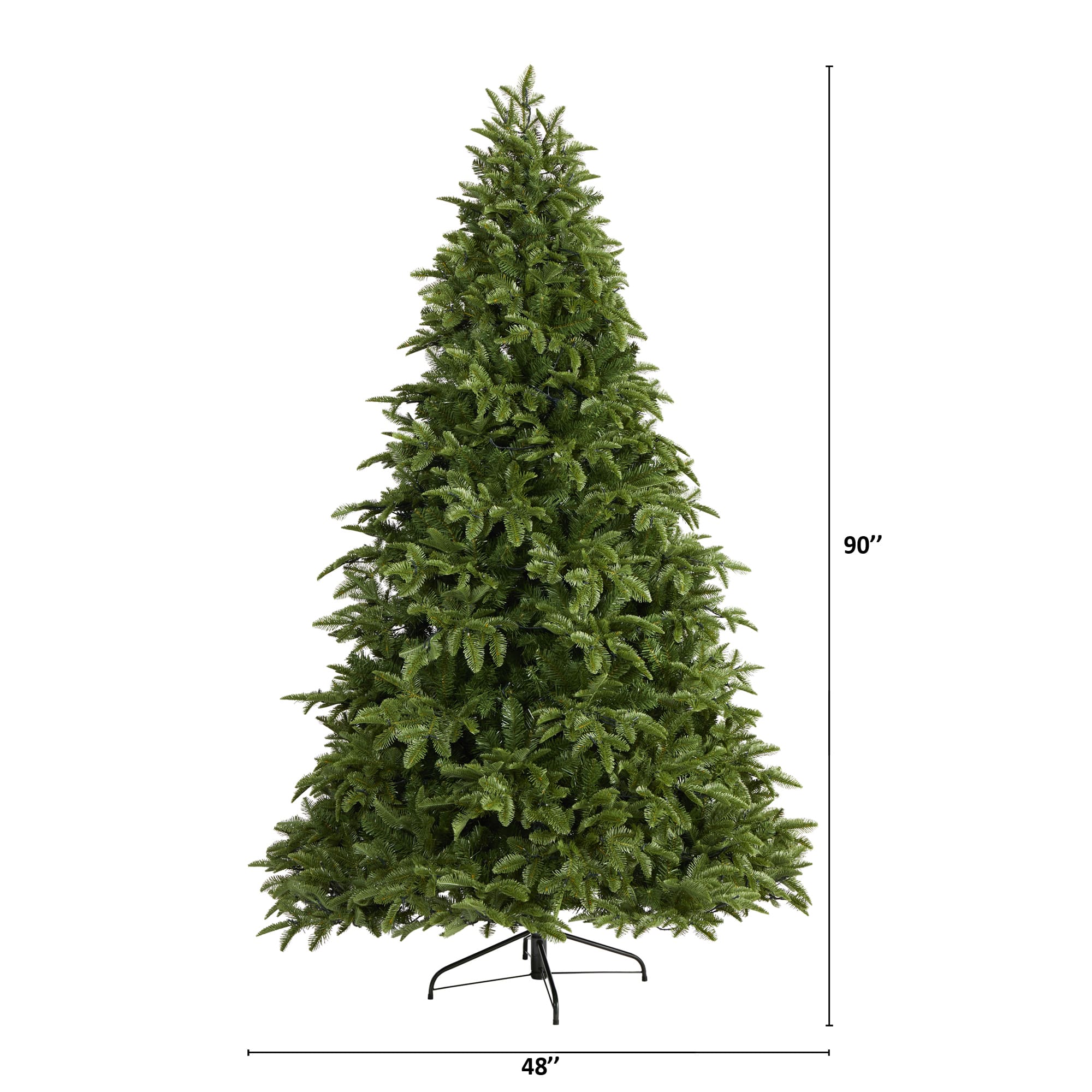 7.5ft. Pre-Lit Wyoming Fir Artificial Christmas Tree with Clear LED Lights