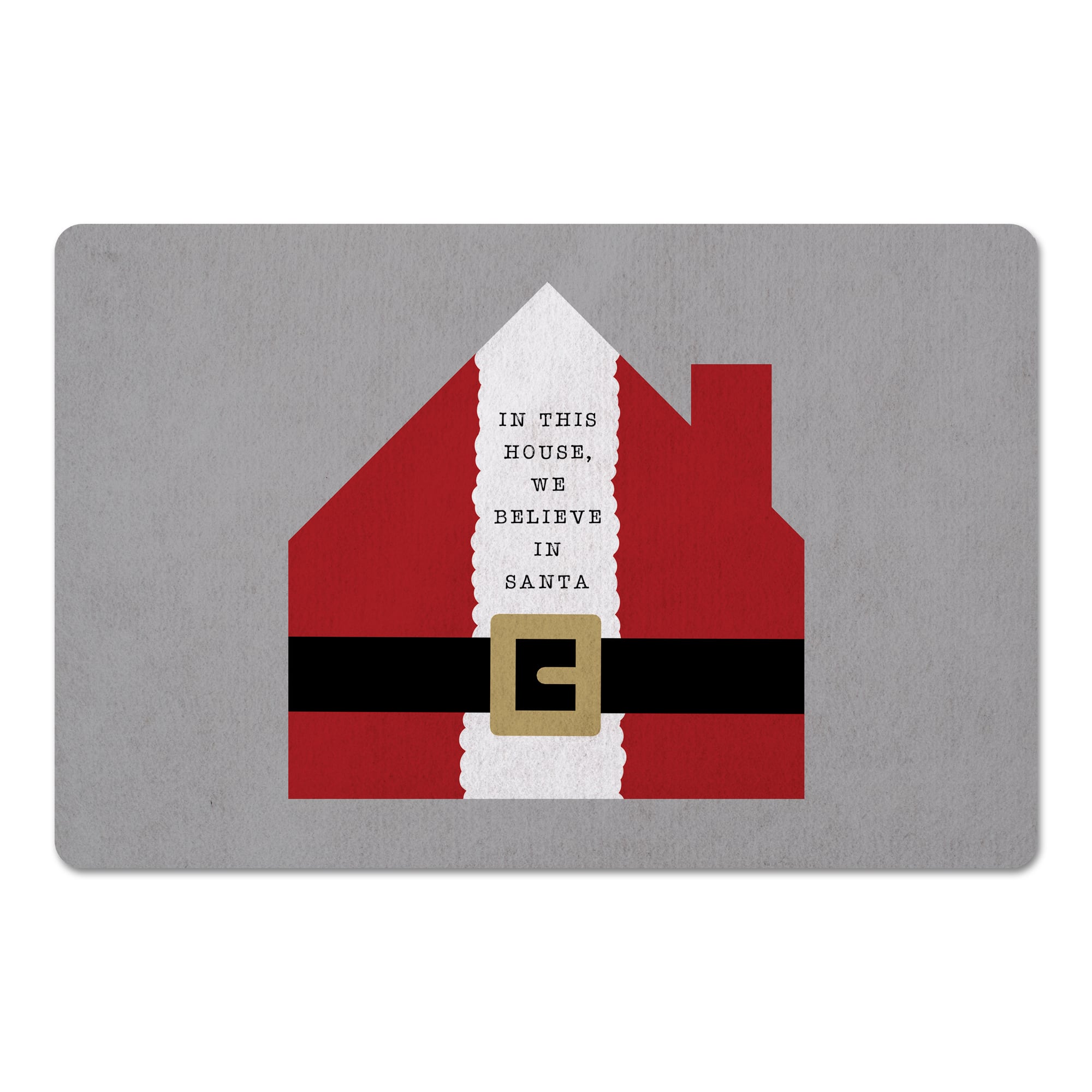 This House Believes 27x18 Floor Mat