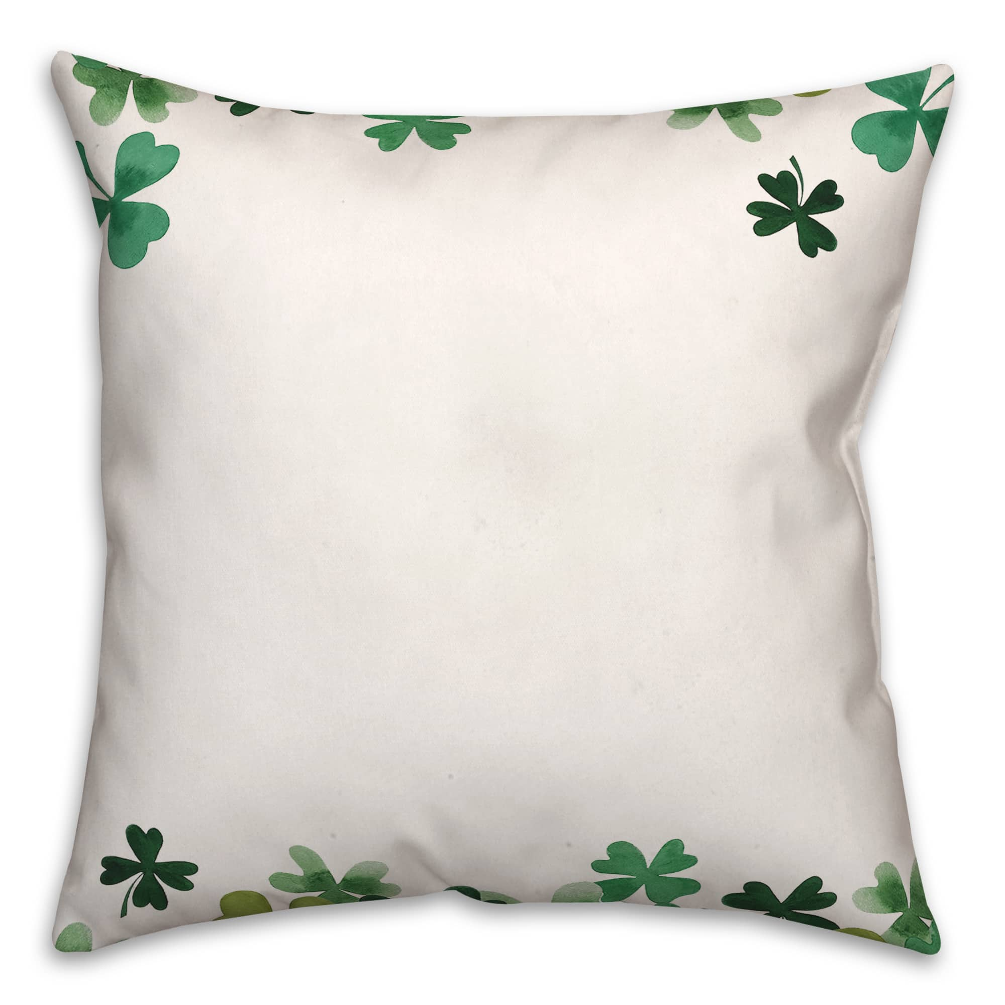 Loads Of Luck Truck Border 18&#x22; x 18&#x22; Throw Pillow