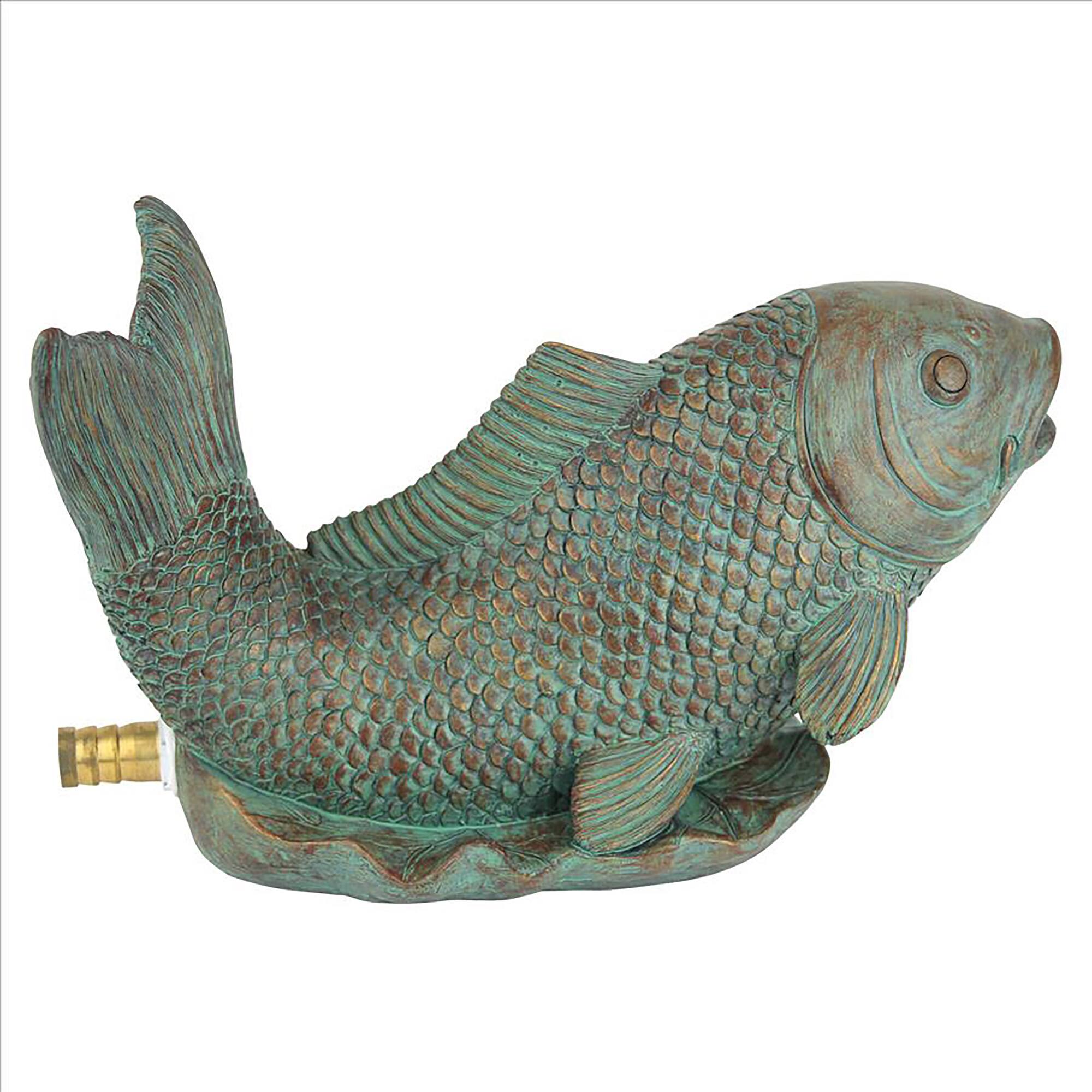 Design Toscano Japanese Koi Piped Spitter Garden Statue & Reviews