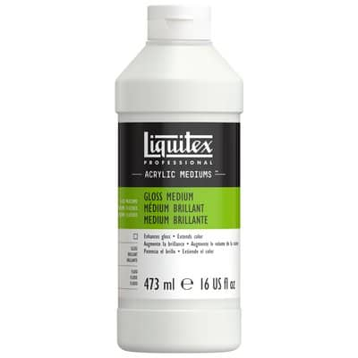 liquitex gloss acrylic fluid medium and varnish