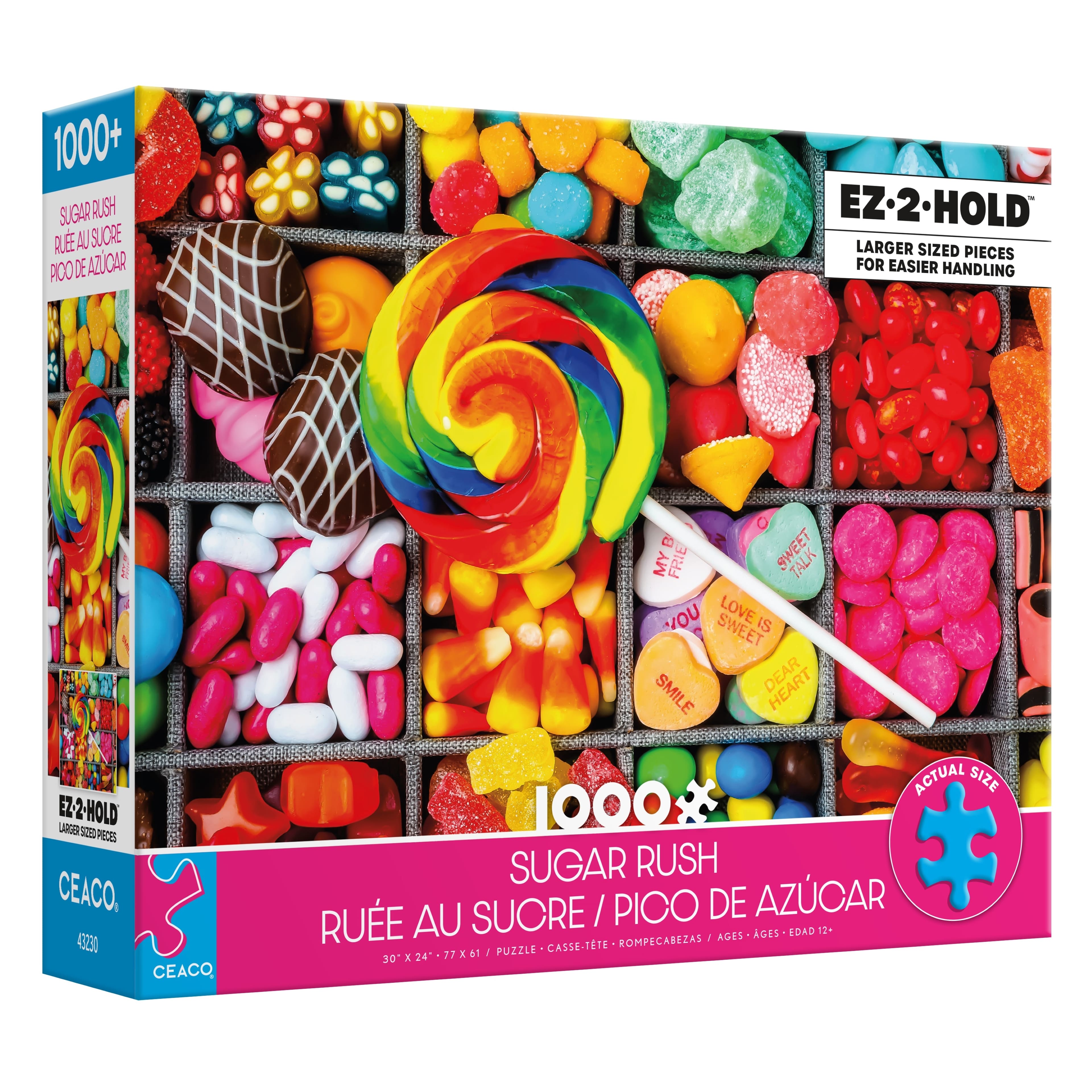 Assorted EZ 2 Hold&#x2122; 1,000 Piece Puzzle