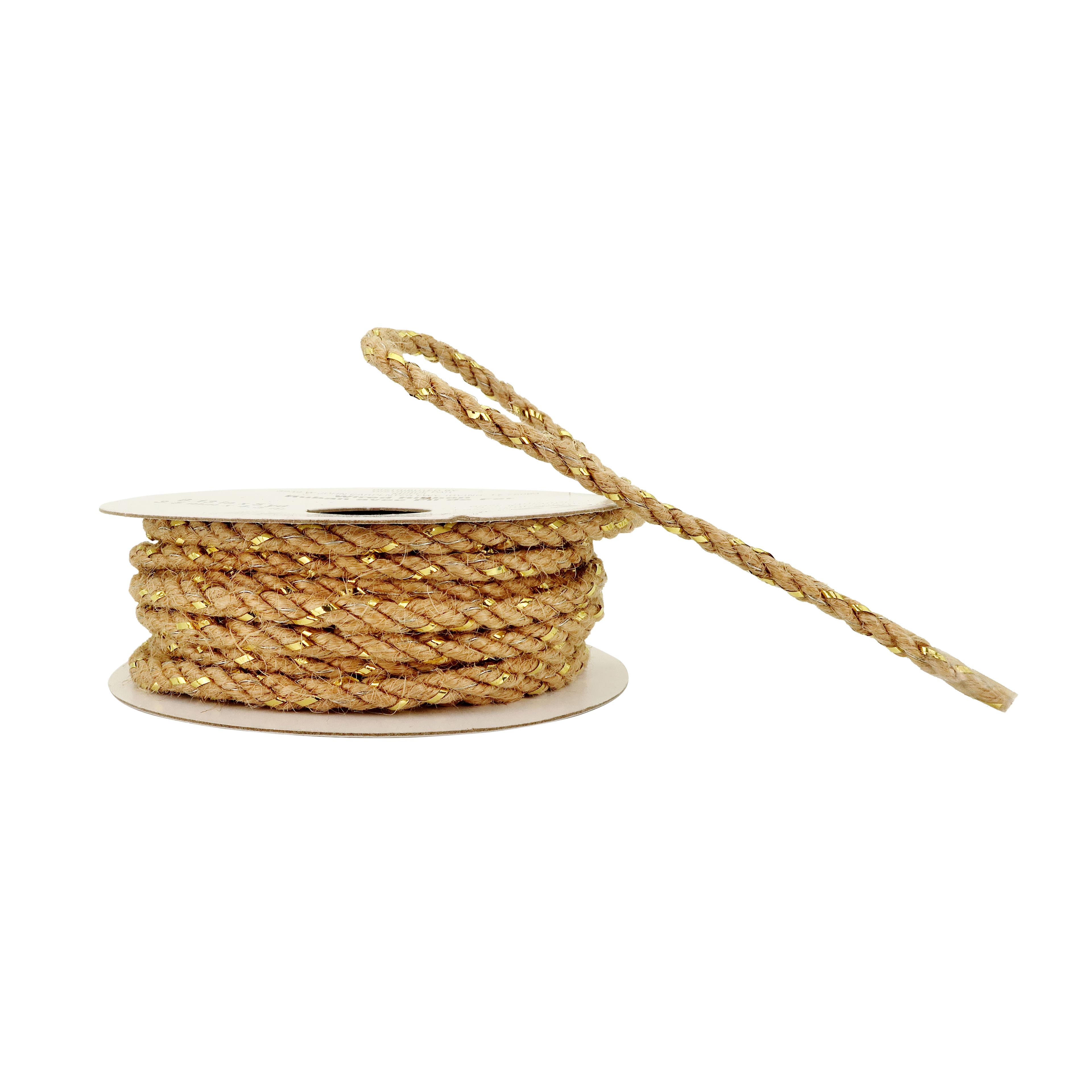 12 Pack: 3.5mm x 5yd. Metallic Jute Wired Cording by Celebrate It™