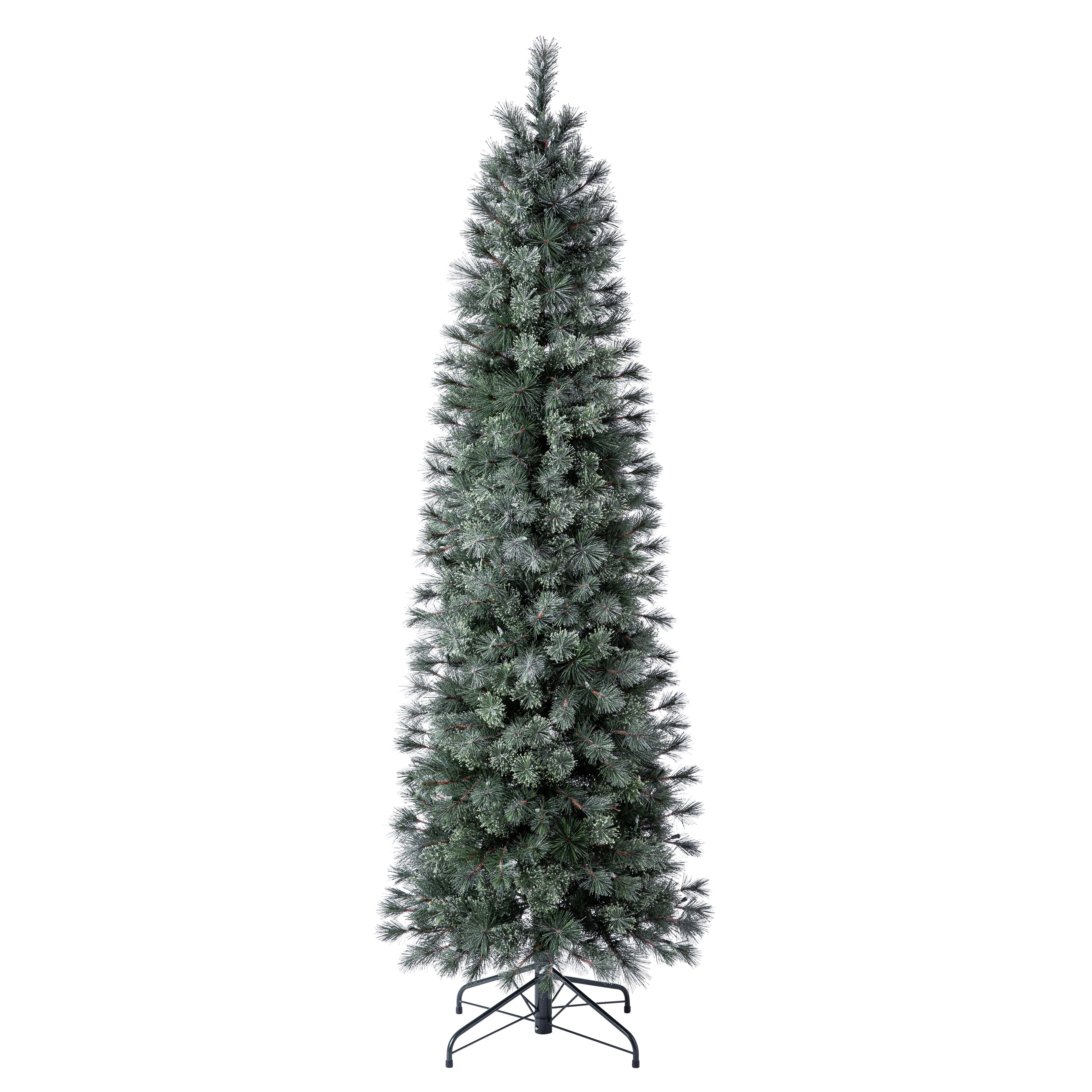 7ft. Pre-Lit Stella Pine Artificial Christmas Tree, Warm White LED Lights by Ashland&#xAE; 