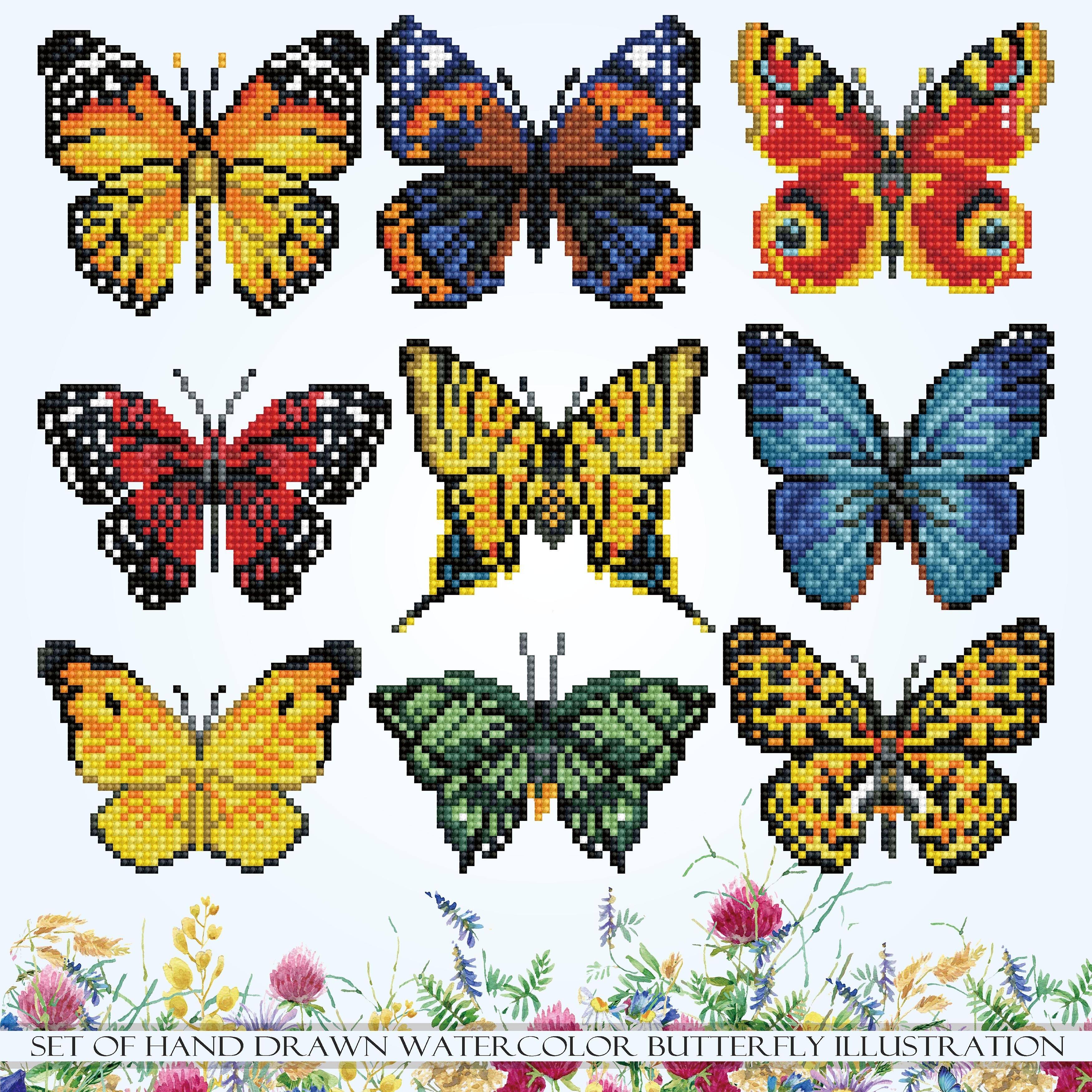 Simply Dotz® Intermediate Butterfly Showcase Diamond Art Kit Michaels
