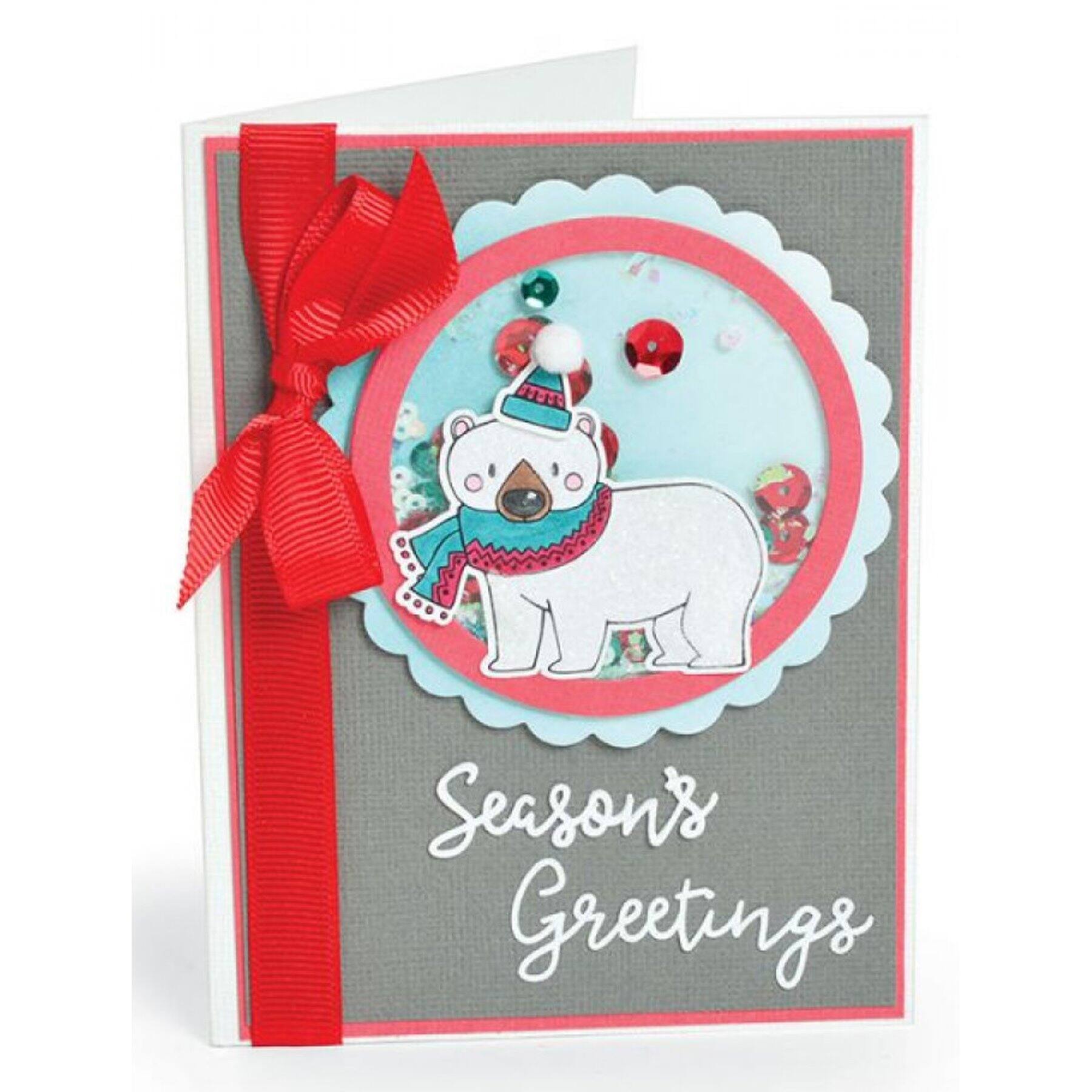 Sizzix® Framelits® Folk Christmas Die Set with Stamp Michaels