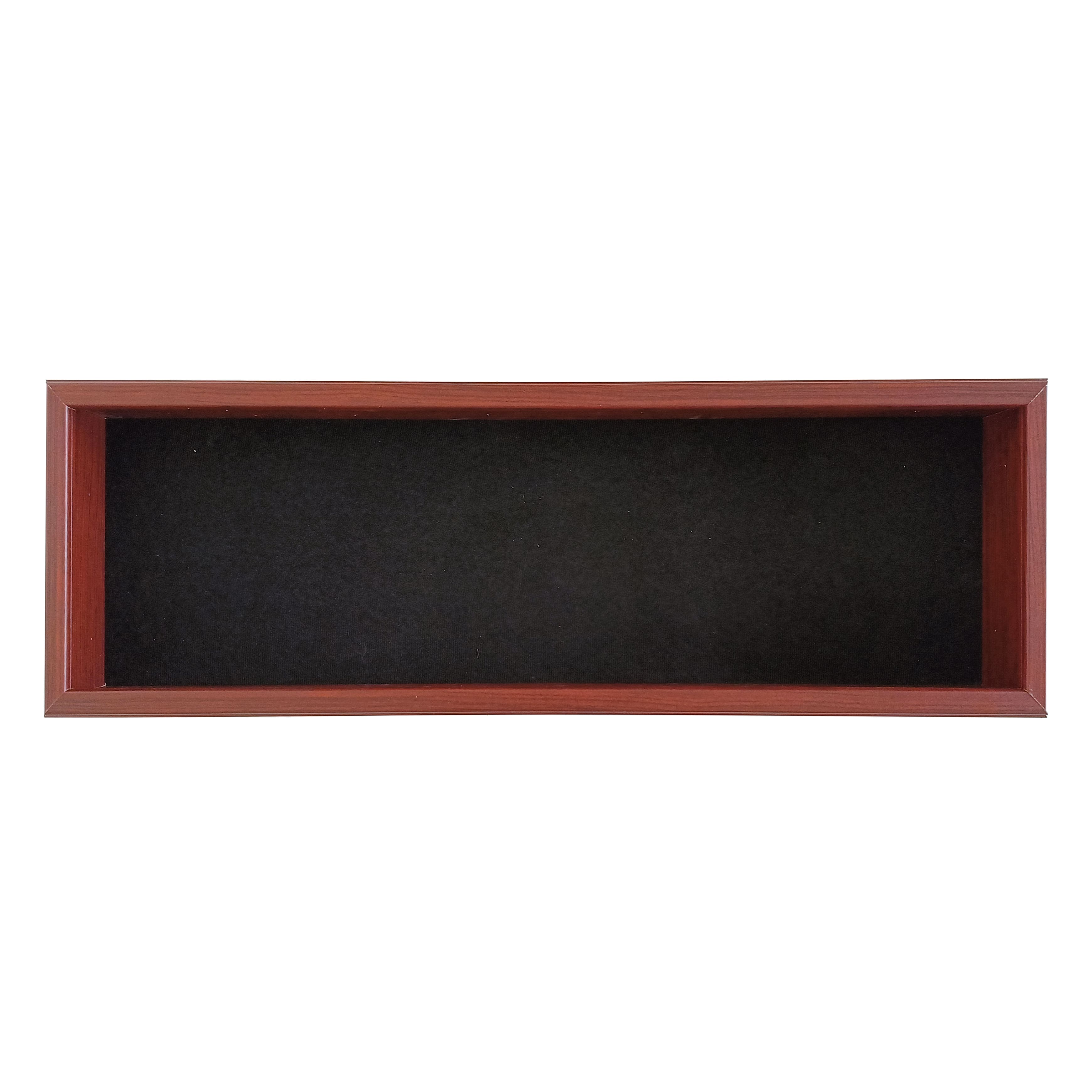 7.25" x 25.25" Mahogany Memorial Display Case by Studio Décor®