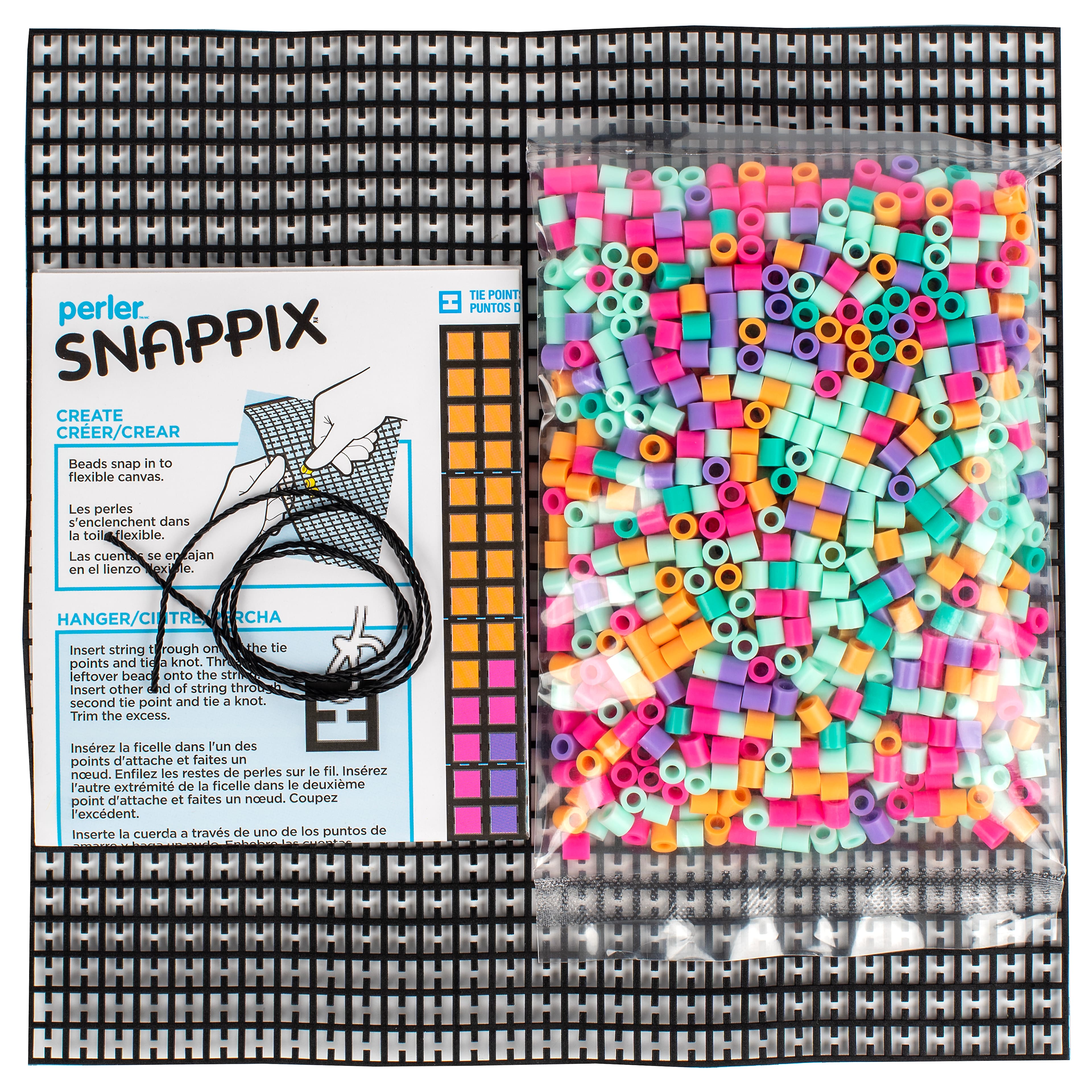 Perler&#x2122; Snappix&#x2122; XO Heart Bead Craft Kit