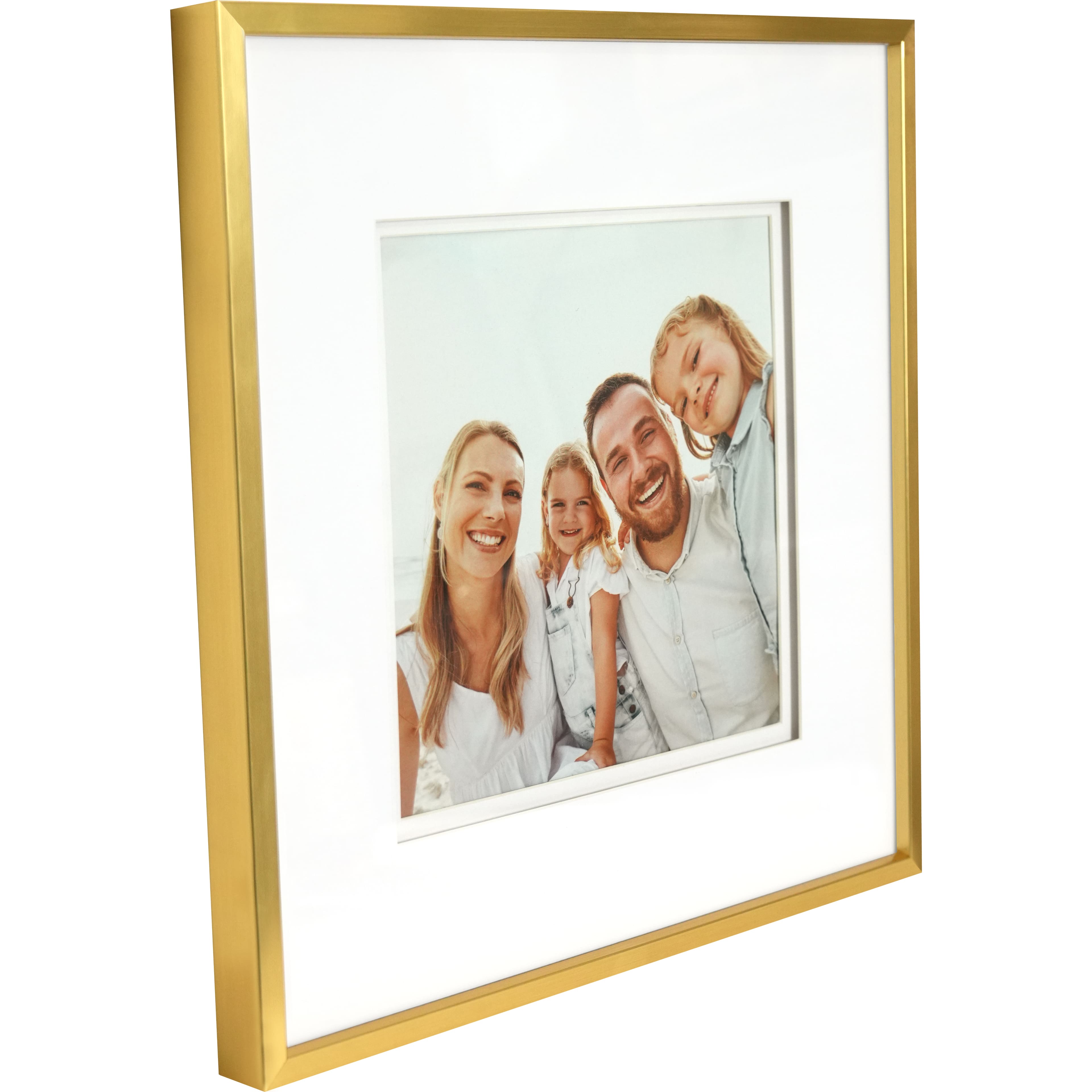 Gallery&#x2122; Gold Frame with Mat by Studio D&#xE9;cor&#xAE;