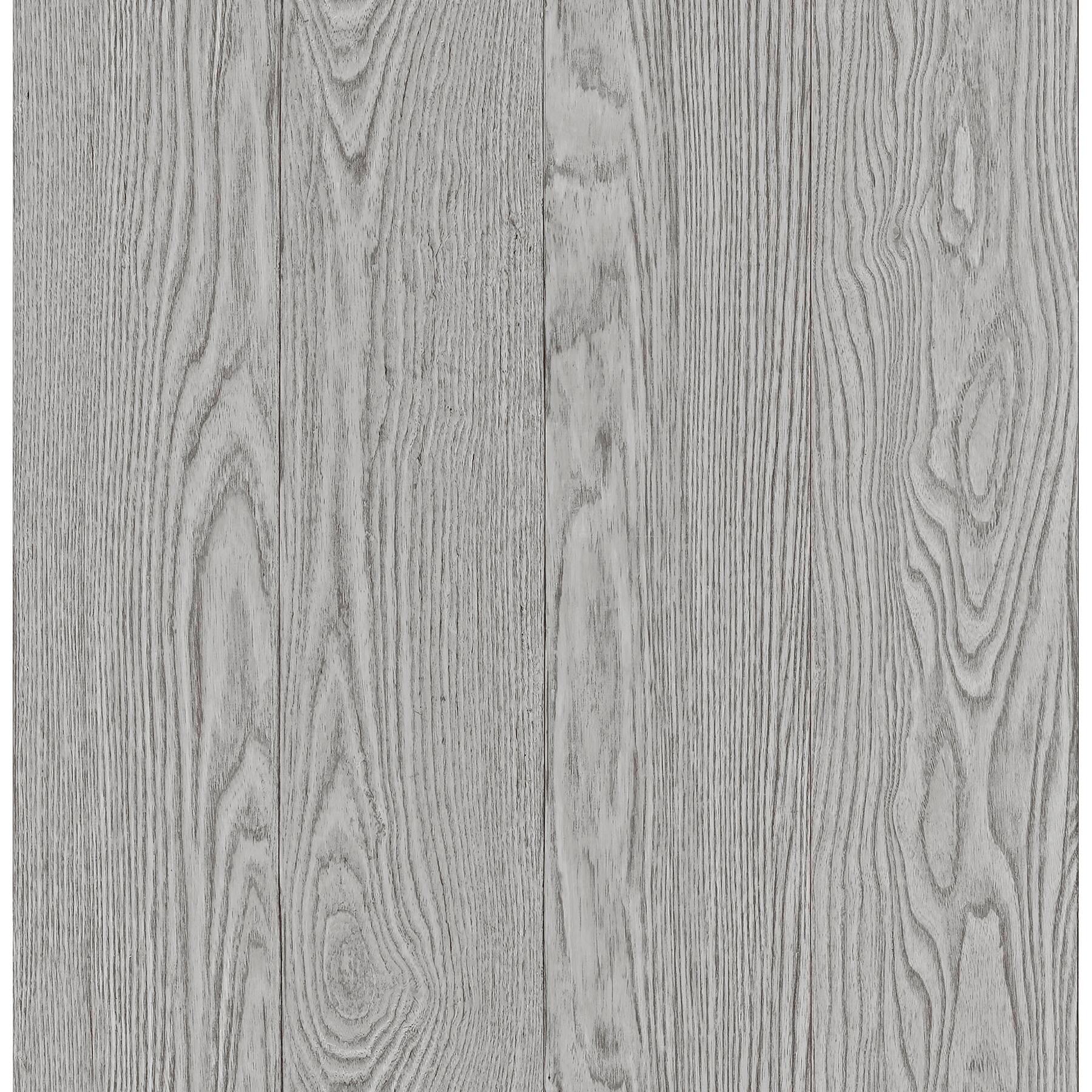 InHome Timber Gray Peel & Stick Wallpaper