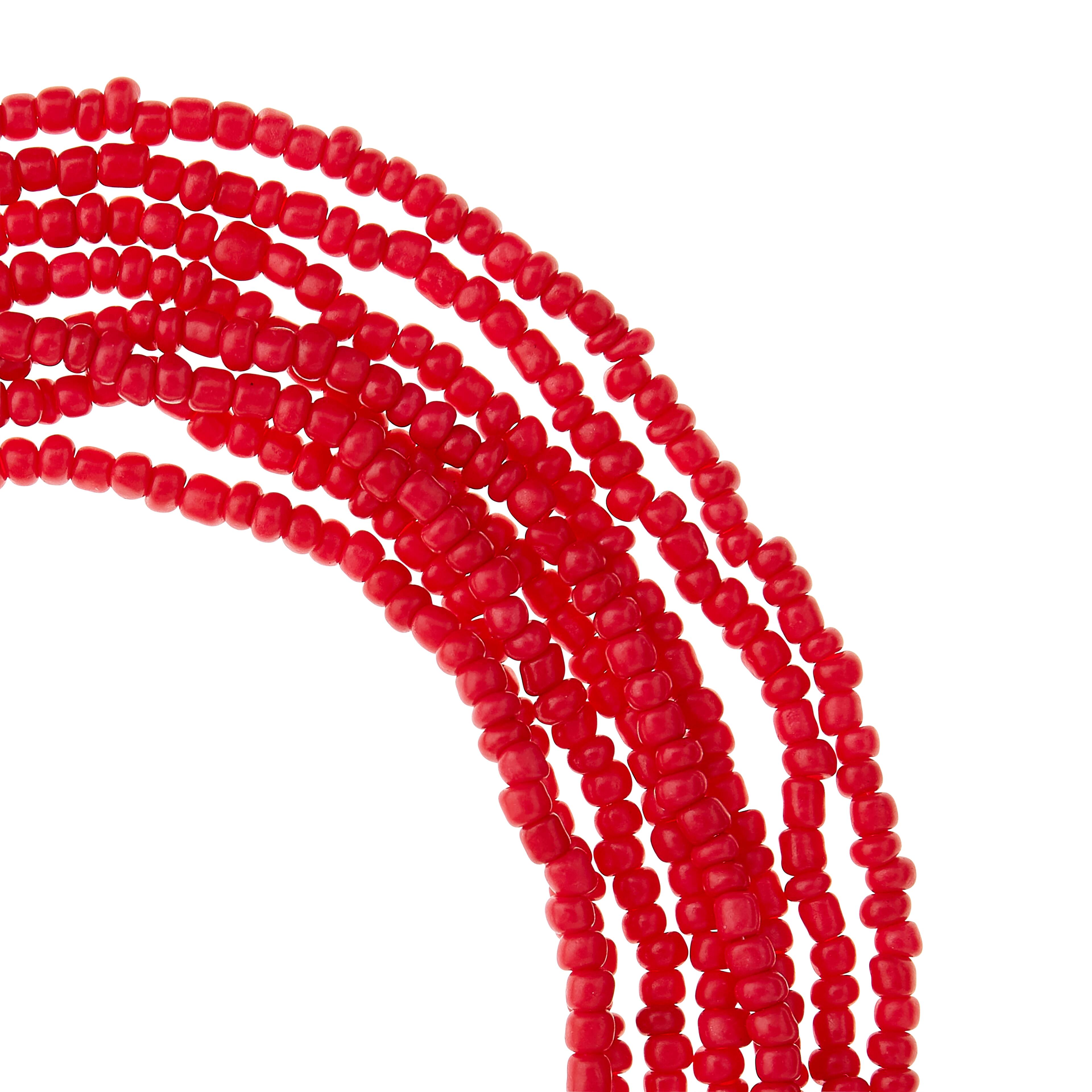 9 Pack: 6/0 Glass Seed Beads by Bead Landing&#x2122;