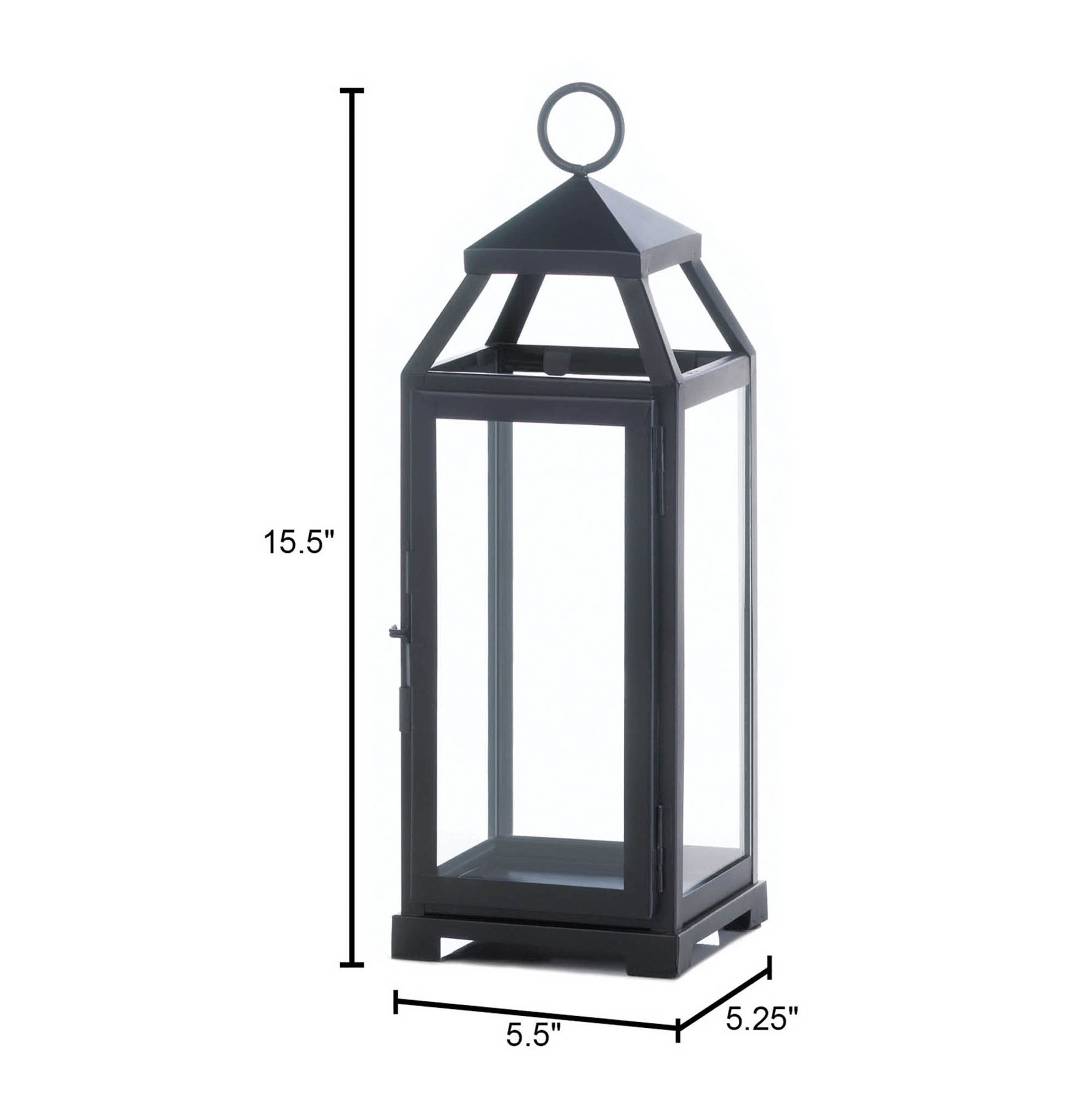 15.5&#x27;&#x27; Lean &#x26; Sleek Candle Lantern