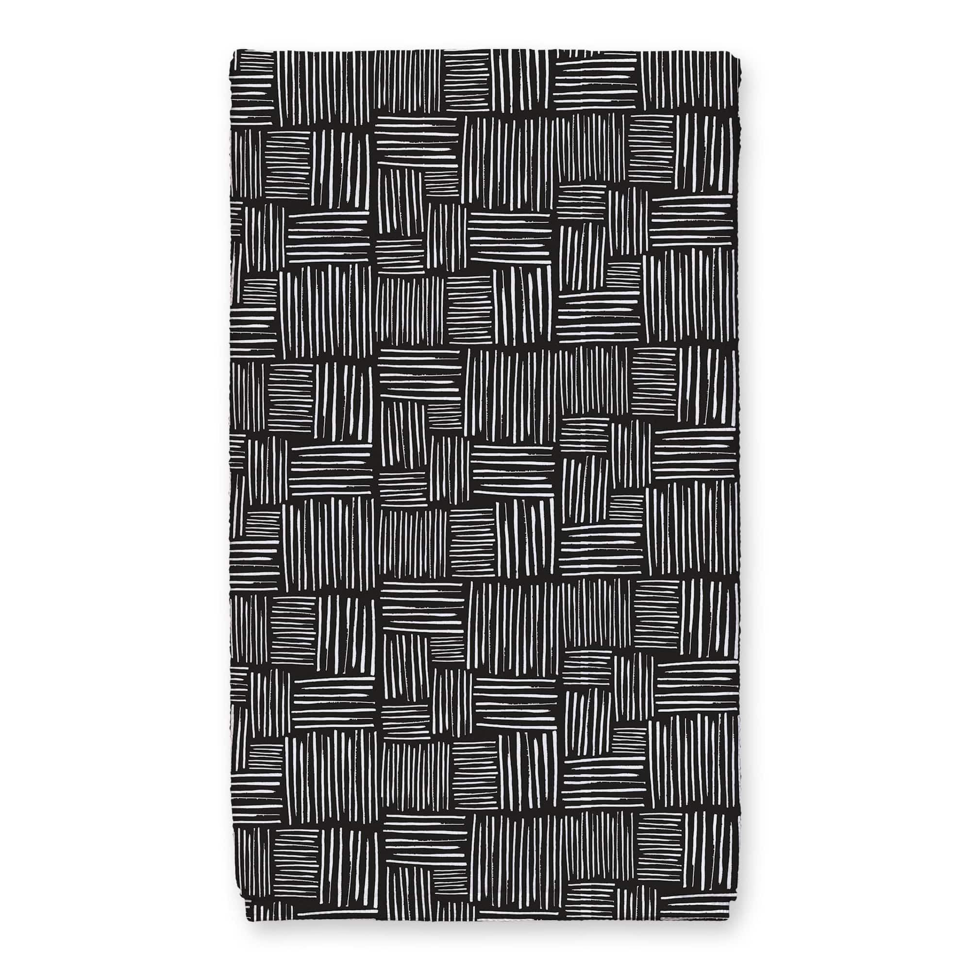 Block Print Tomatoes 16" x 25" Tea Towel - Set of 2