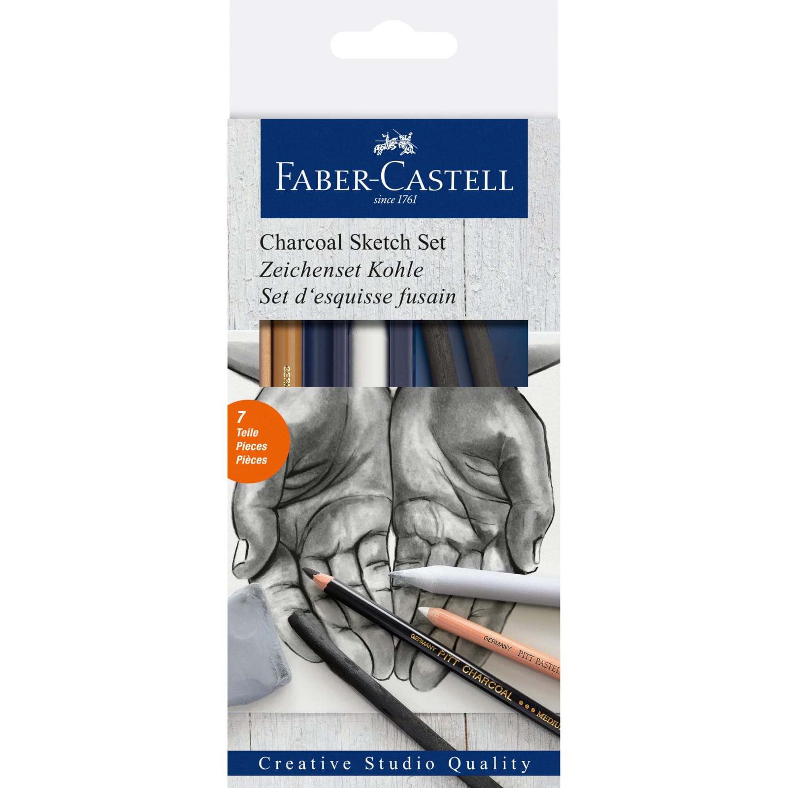 6 Pack: Faber-Castell&#xAE; Creative Studio Charcoal Sketch Set