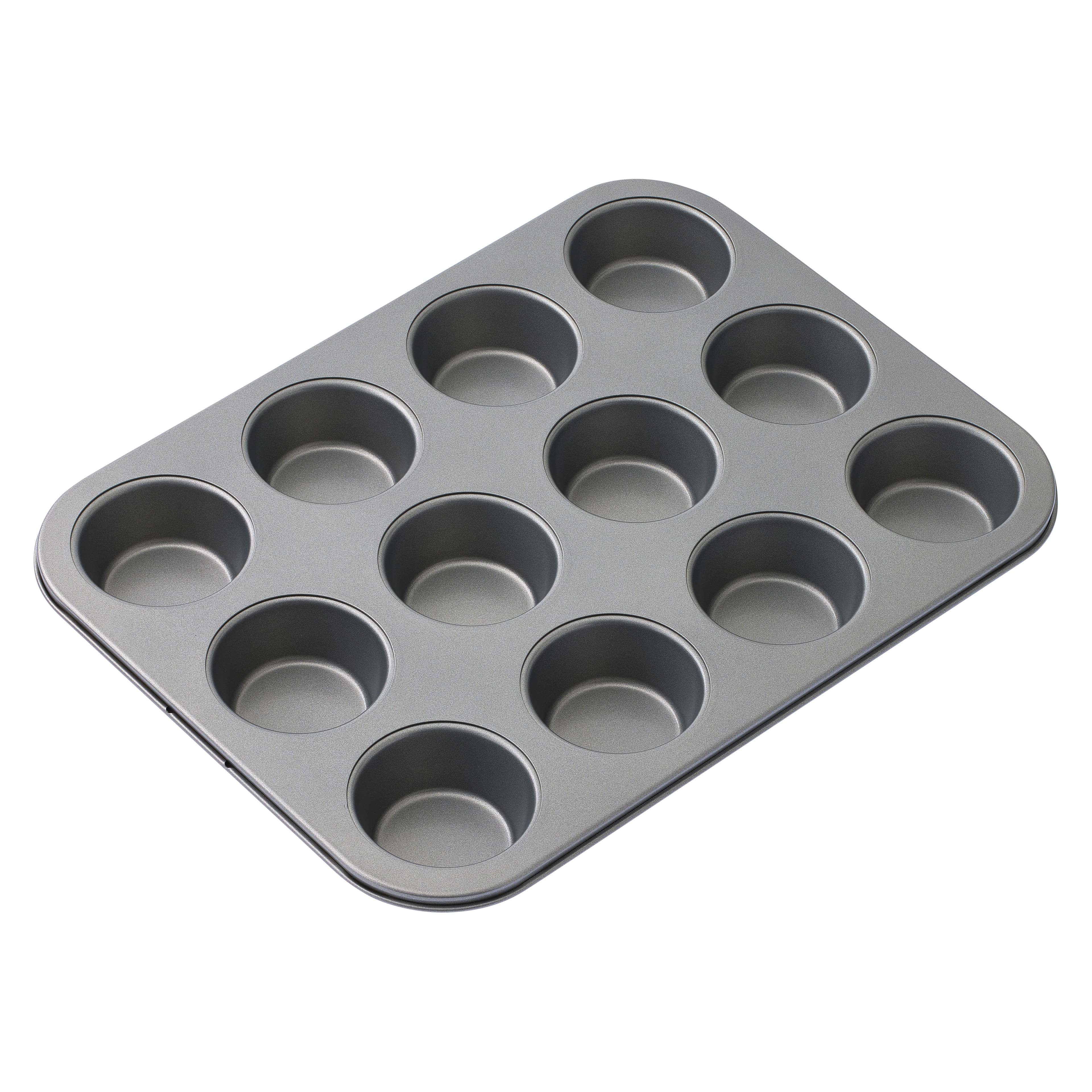 12ct Silicone Muffin Pan Blue - Figmint™
