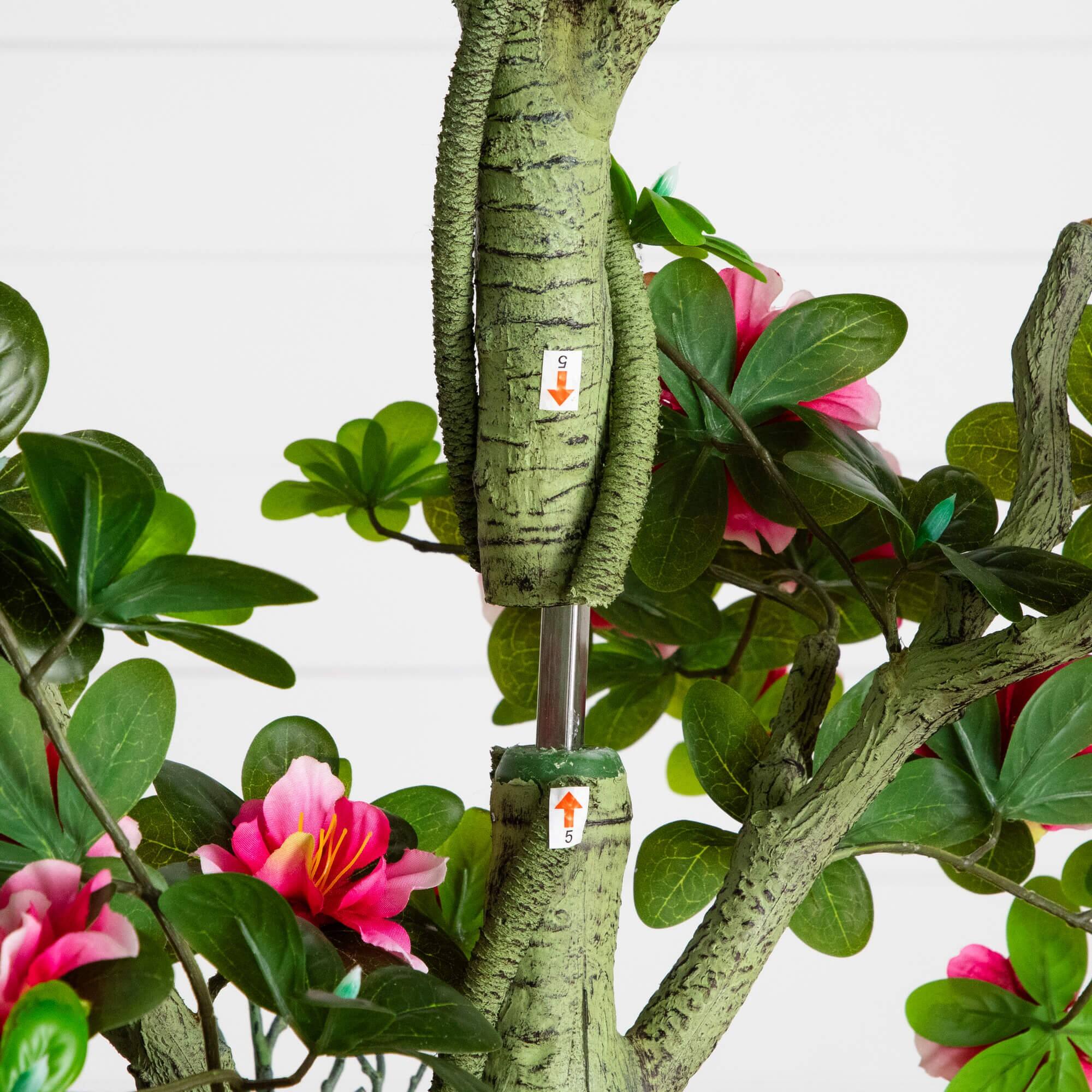 6ft. UV Resistant Artificial Azalea Tree (Indoor/Outdoor)