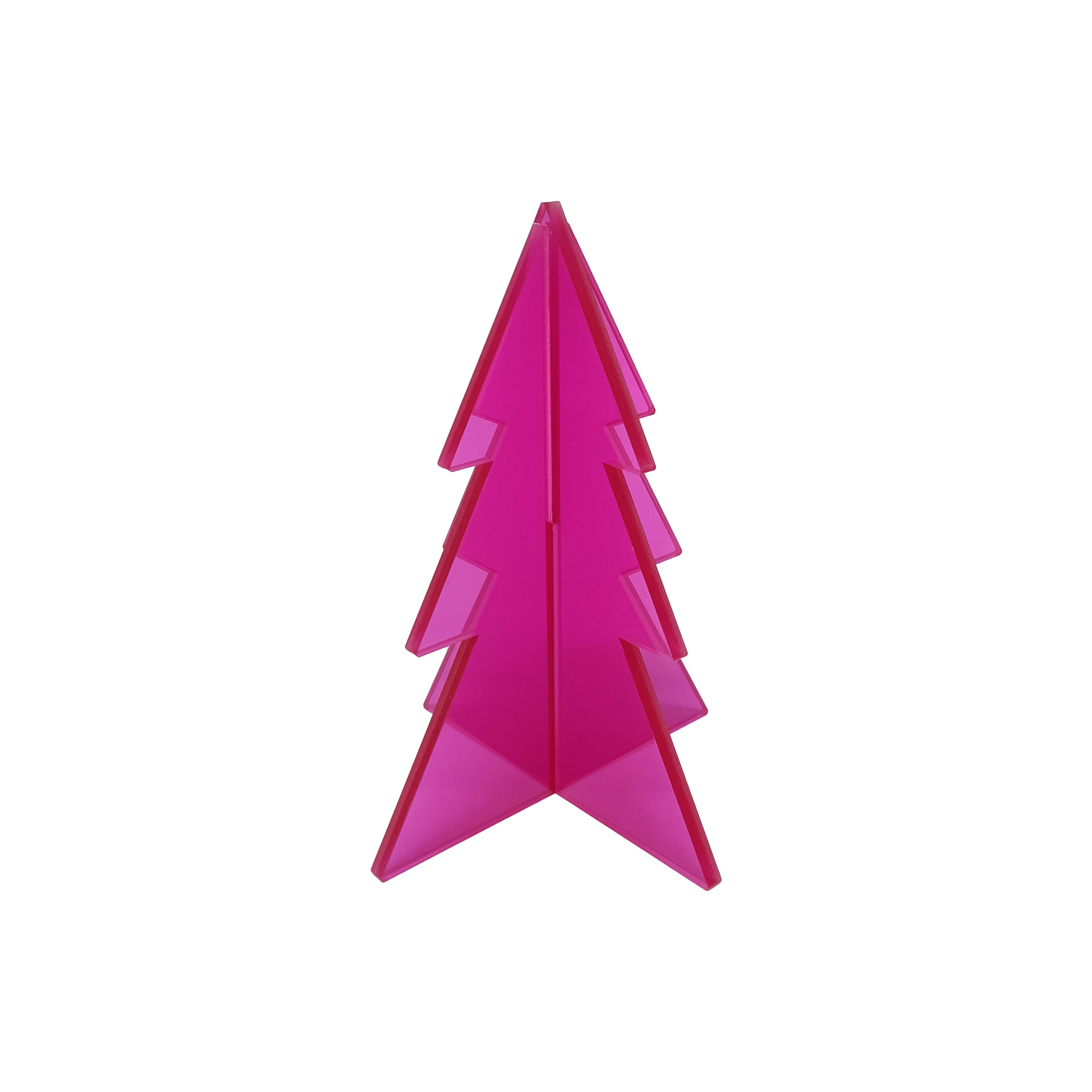 Arbre de table en acrylique rose de 14,5 cm d&#x27;Ashland
