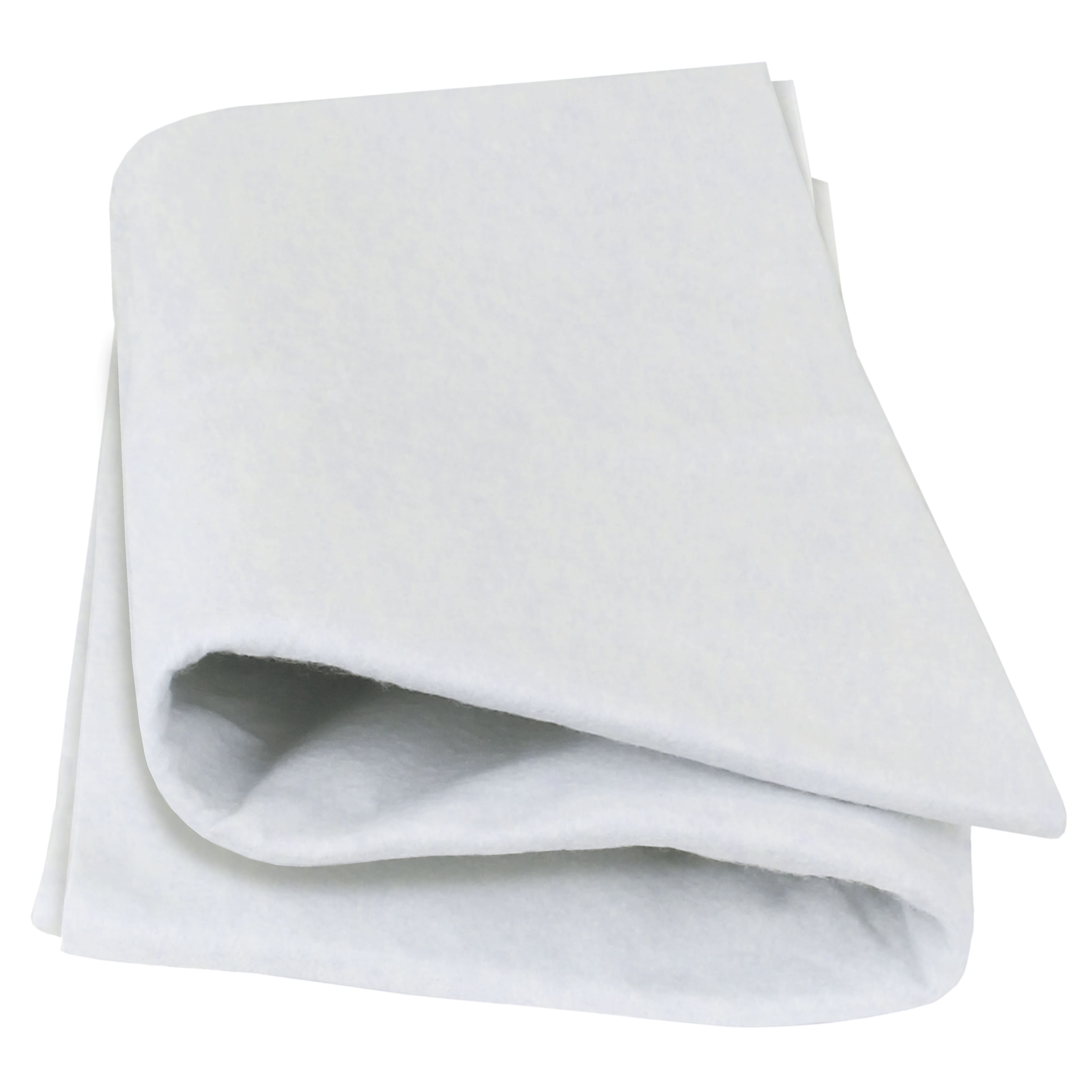 10 yd. Full Bolt: White Felt Fabric