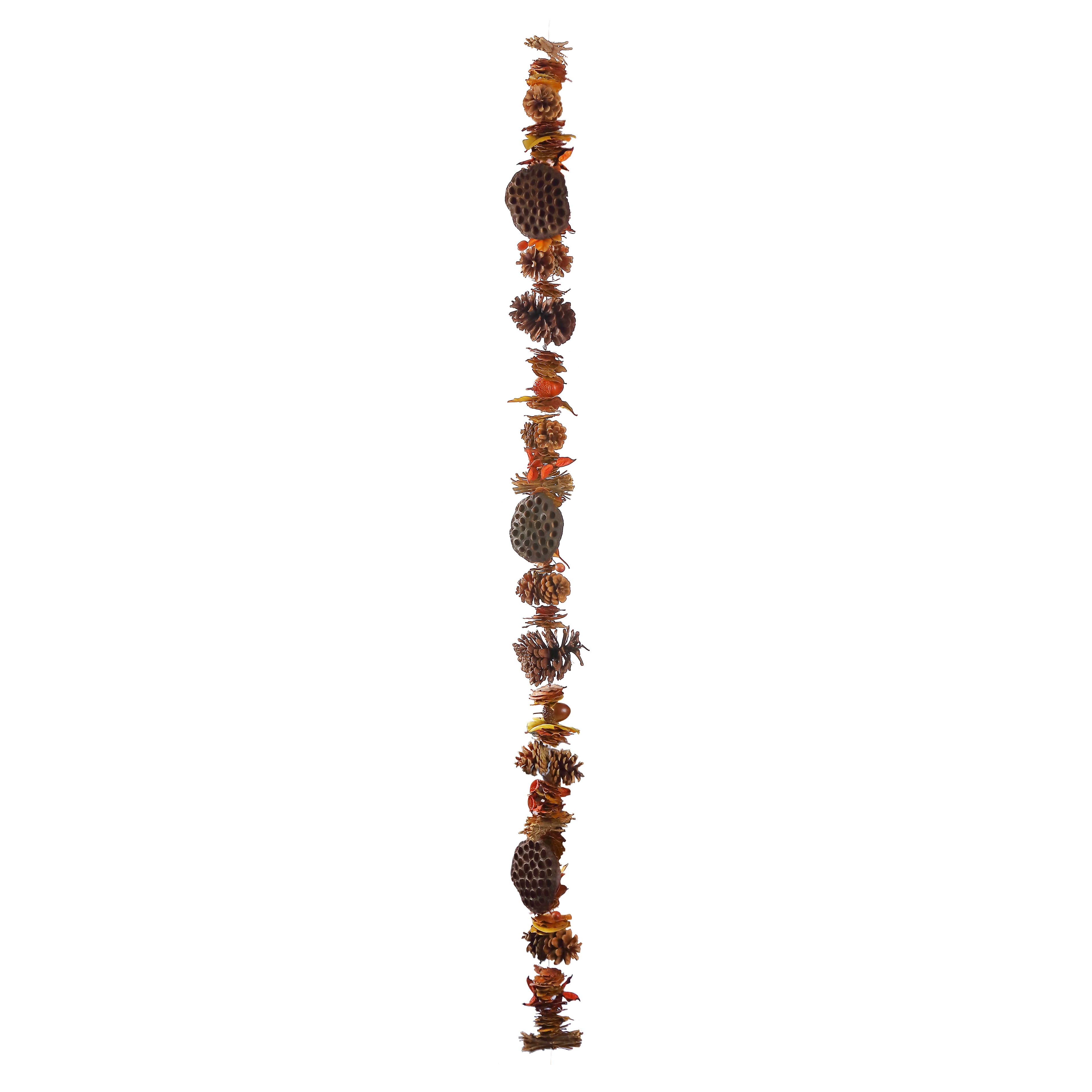6ft. Pinecone &#x26; Lotus Pod Garland by Ashland&#xAE;