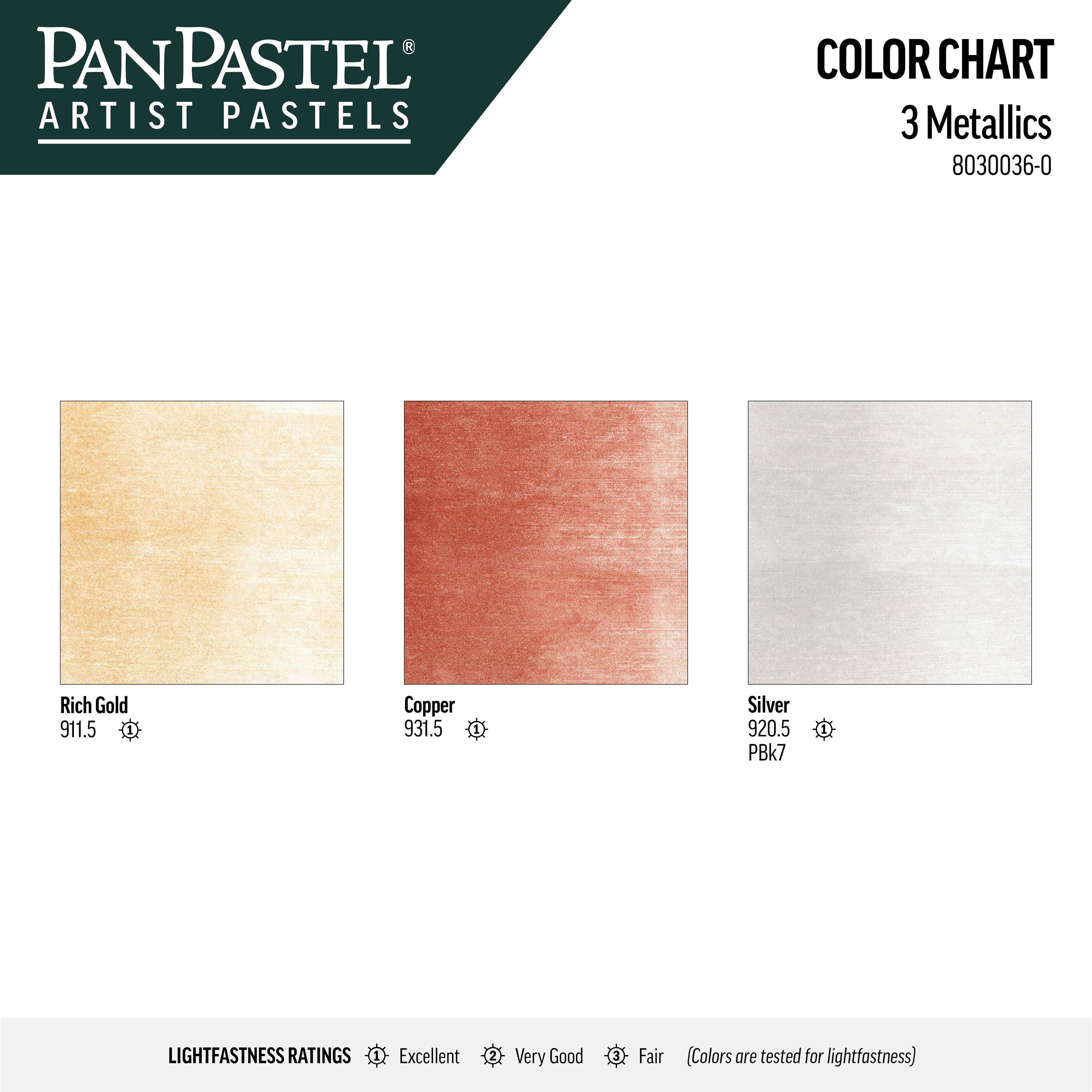 PanPastel&#xAE; Metallic Artist Pastels
