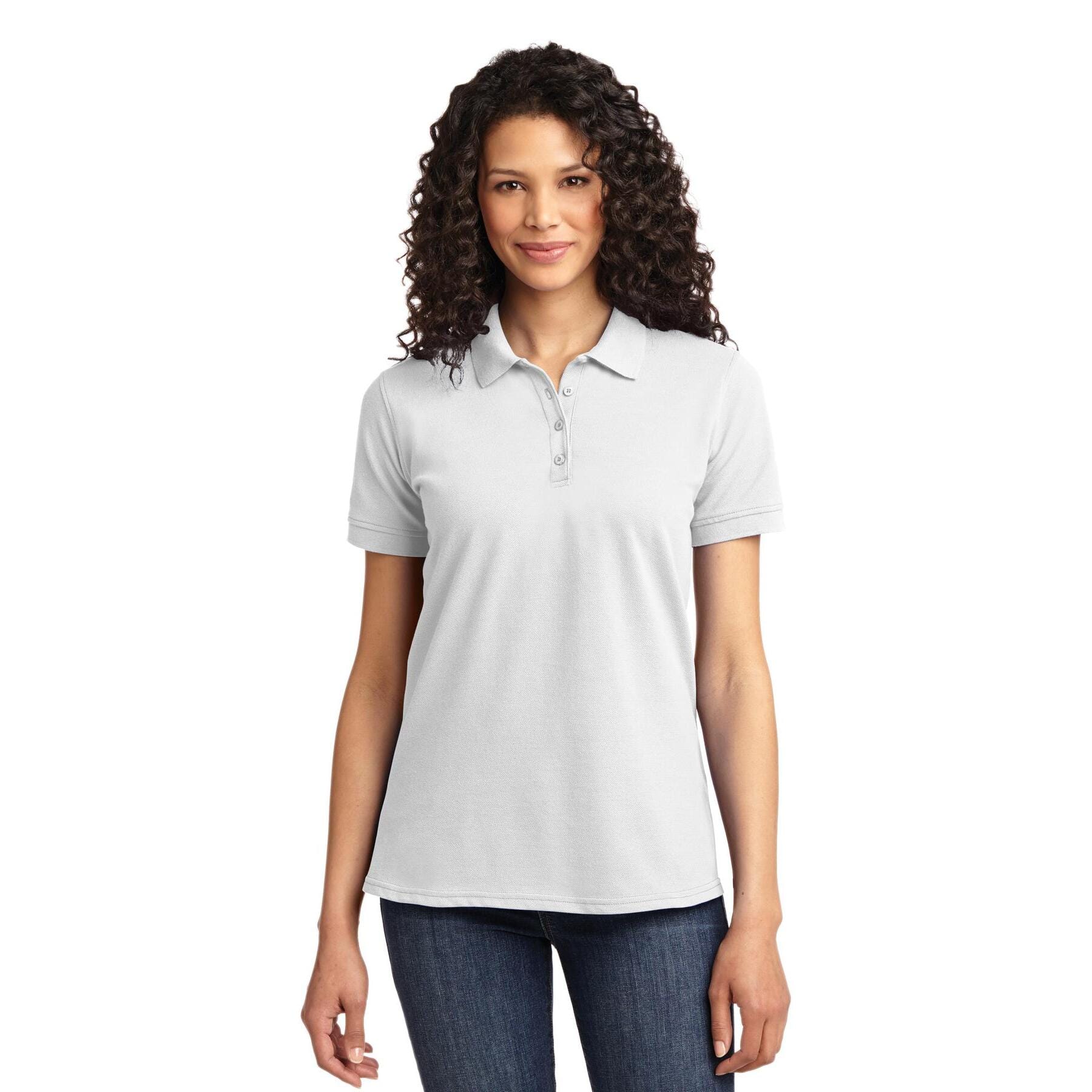 Port &#x26; Company&#xAE; Core Blend Ladies Pique Polo