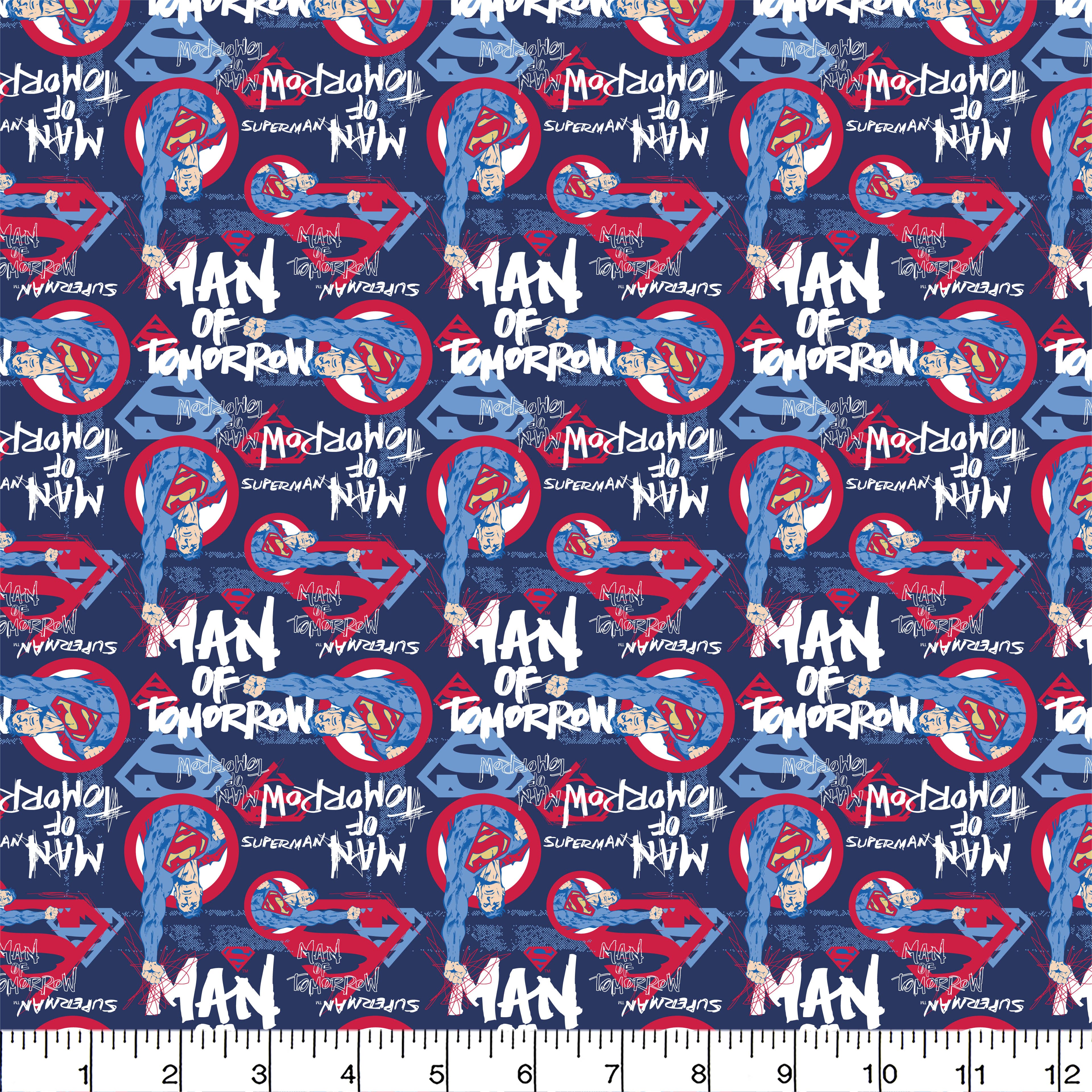 DC Comics Superman&#x2122; Man of Tomorrow Cotton Fabric